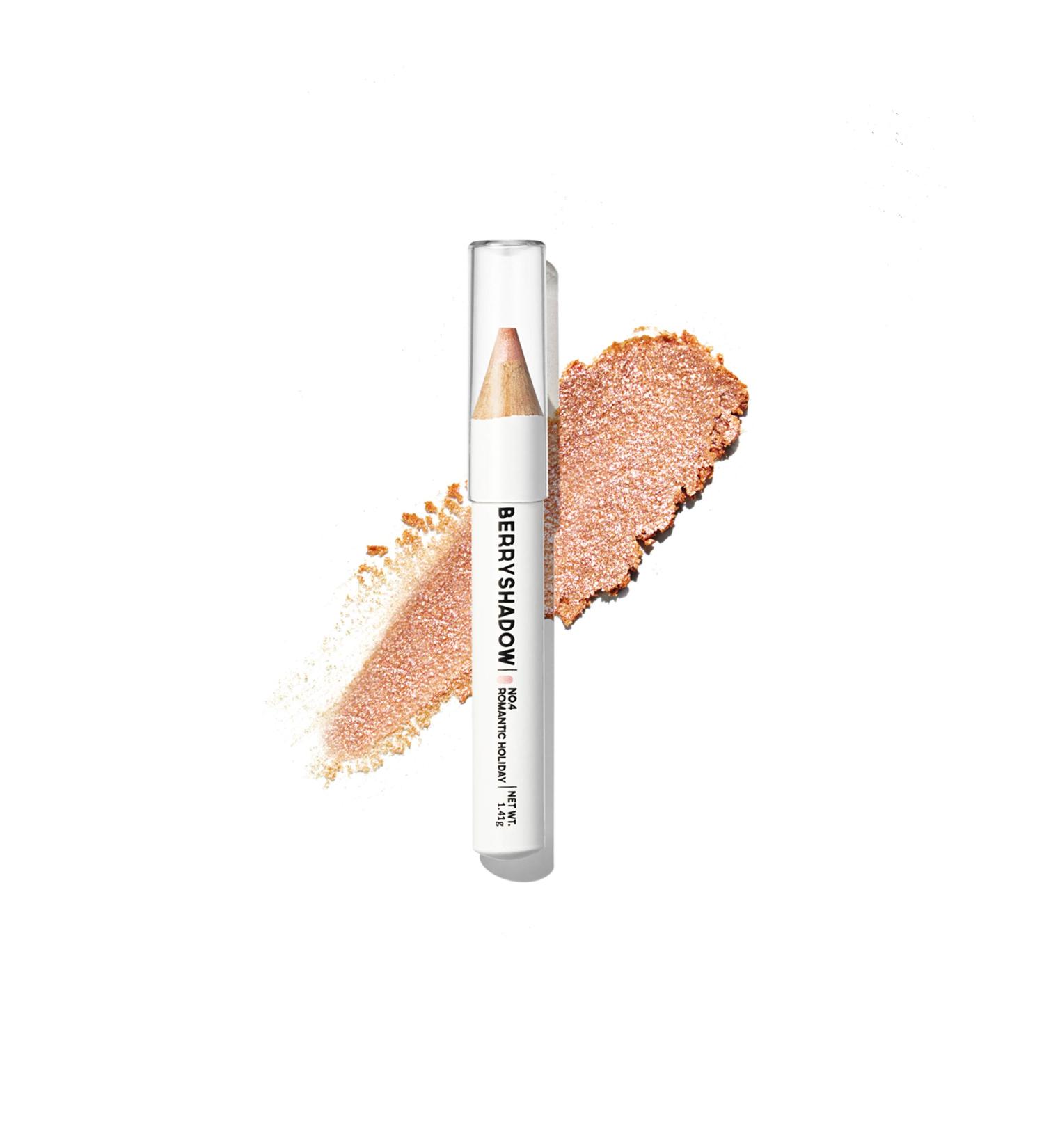 Berryshadow Romantic Holiday - Shiny Pearl Powder Pencil Eyeshadow | Long-Lasting Shimmer & Glitter Highlighter - Buy Online on GoSupps.com