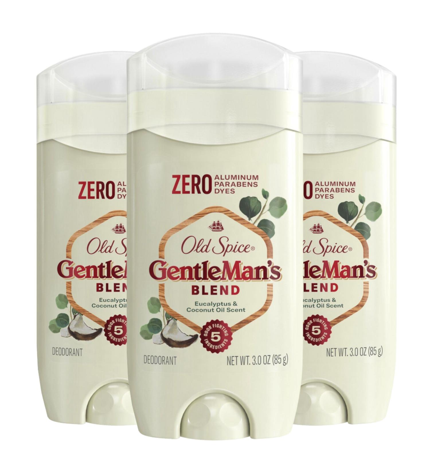 Old Spice Aluminum Free Men's Deodorant 24/7 Odor Protection Eucalyptus with Coconut Oil 3.0oz (Pack of 3) Eucalyptus & Coconut Oil Aluminum Free 3 Ounce (Pack of 3) - Buy Online on GoSupps.com