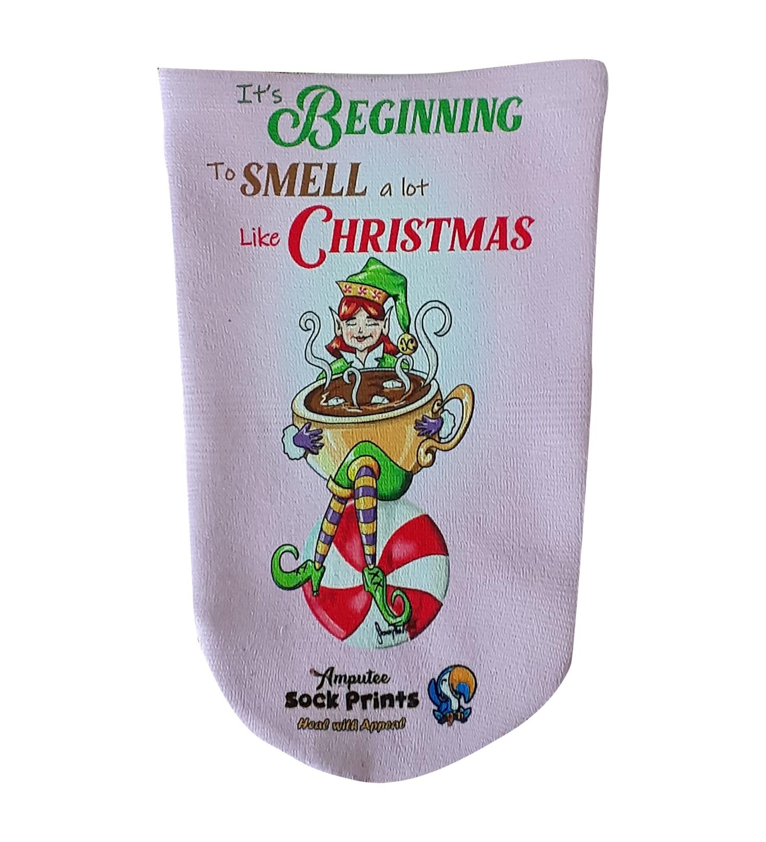 Heal with Appeal Christmas Pink V2 3Ply Amputee Stump Sock - Buy Online on GoSupps.com