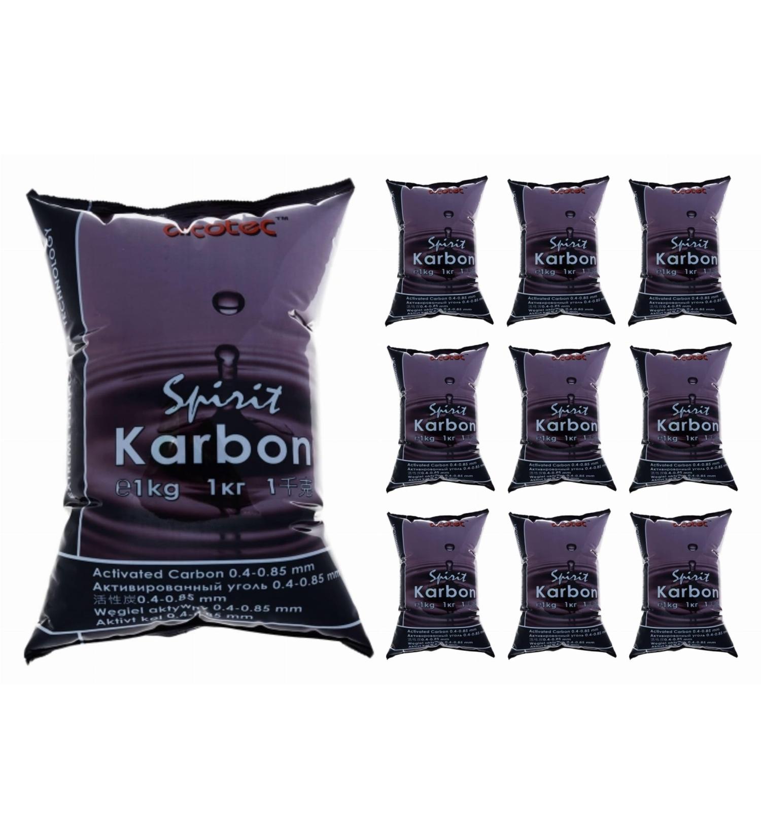 AlcoTec Activated Carbon Spirit Carbon 1kg - Alcohol Filter for Home Brewing & Fermentation | 10 Pieces - International Shipping Available - Buy Online on GoSupps.com