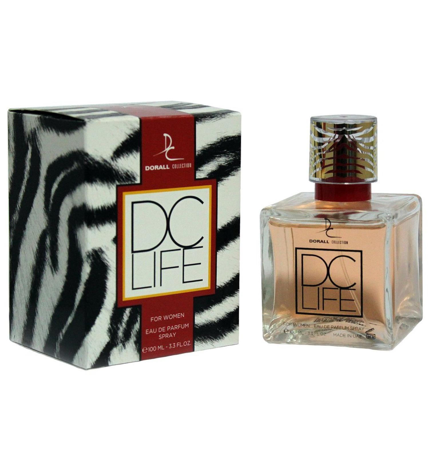 DC LIFE BY DORALL COLLECTION PERFUME FOR WOMEN 3.3 OZ / 100 ML EAU DE TOILETTE SPRAY
