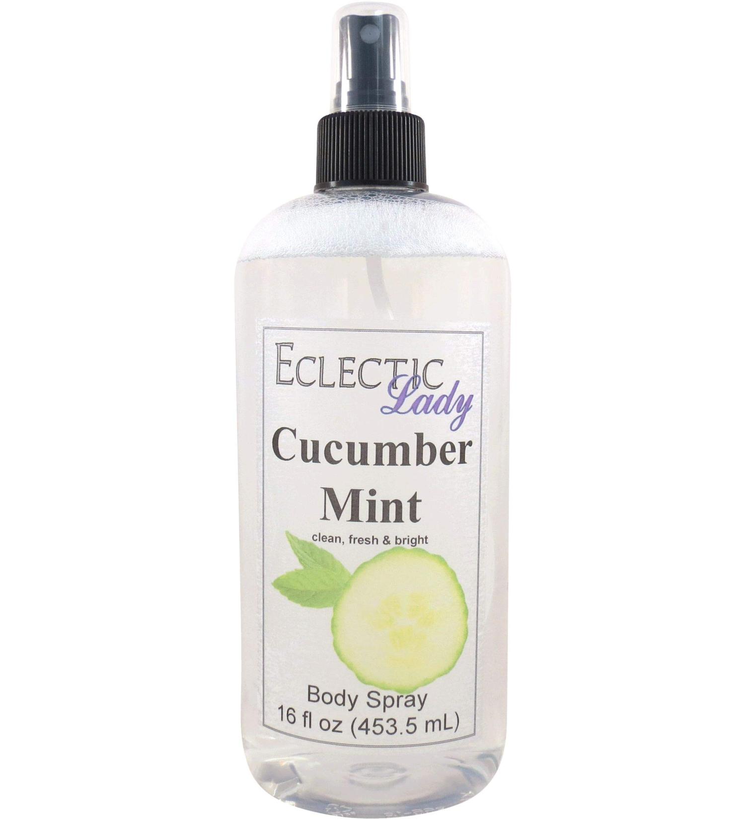 Cucumber Mint Body Spray 16 ounces Body Mist for Women with Clean Light & Gentle Fragrance Long Lasting Perfume with Comforting Scent for Men & Women Cologne with Soft Subtle Aroma For Daily Use 16 Fluid Ounces - Buy Online on GoSupps.com