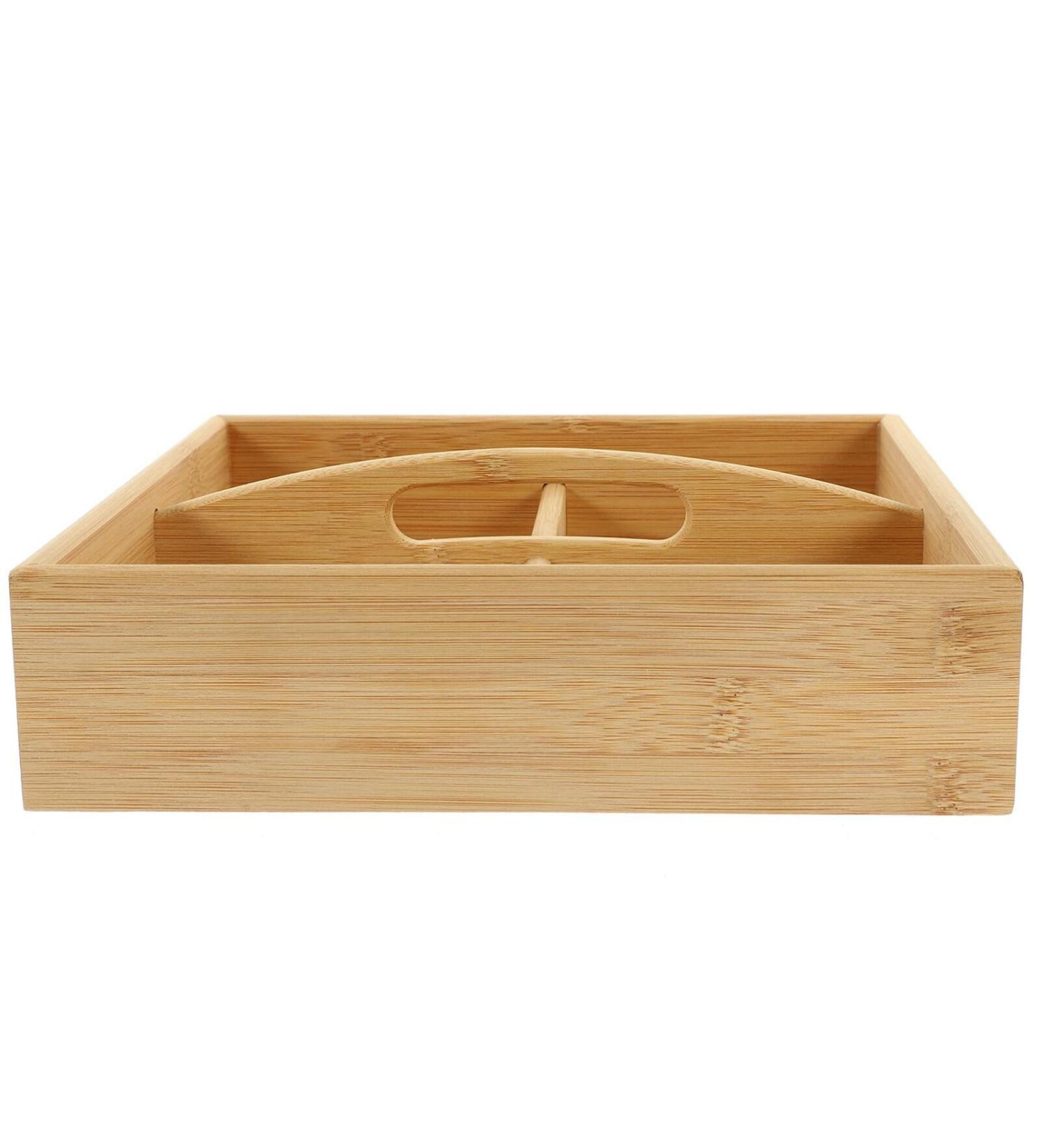 CIYODO Wood Tray Wooden Tray Fruit Condiment Snack Serving Platter Desktop Wood Case Dessert Appetizer 28X6.5cm As Shown 2