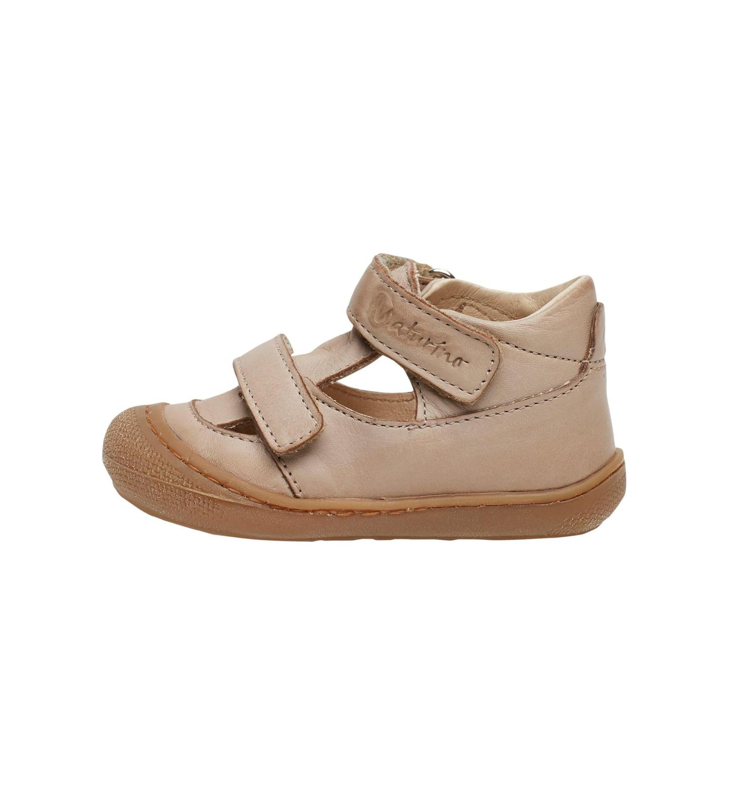 Naturino Puffy-Leather Shoes 7.5 UK Child in Beige - Stylish and Comfortable Footwear for Kids - Buy Online on GoSupps.com