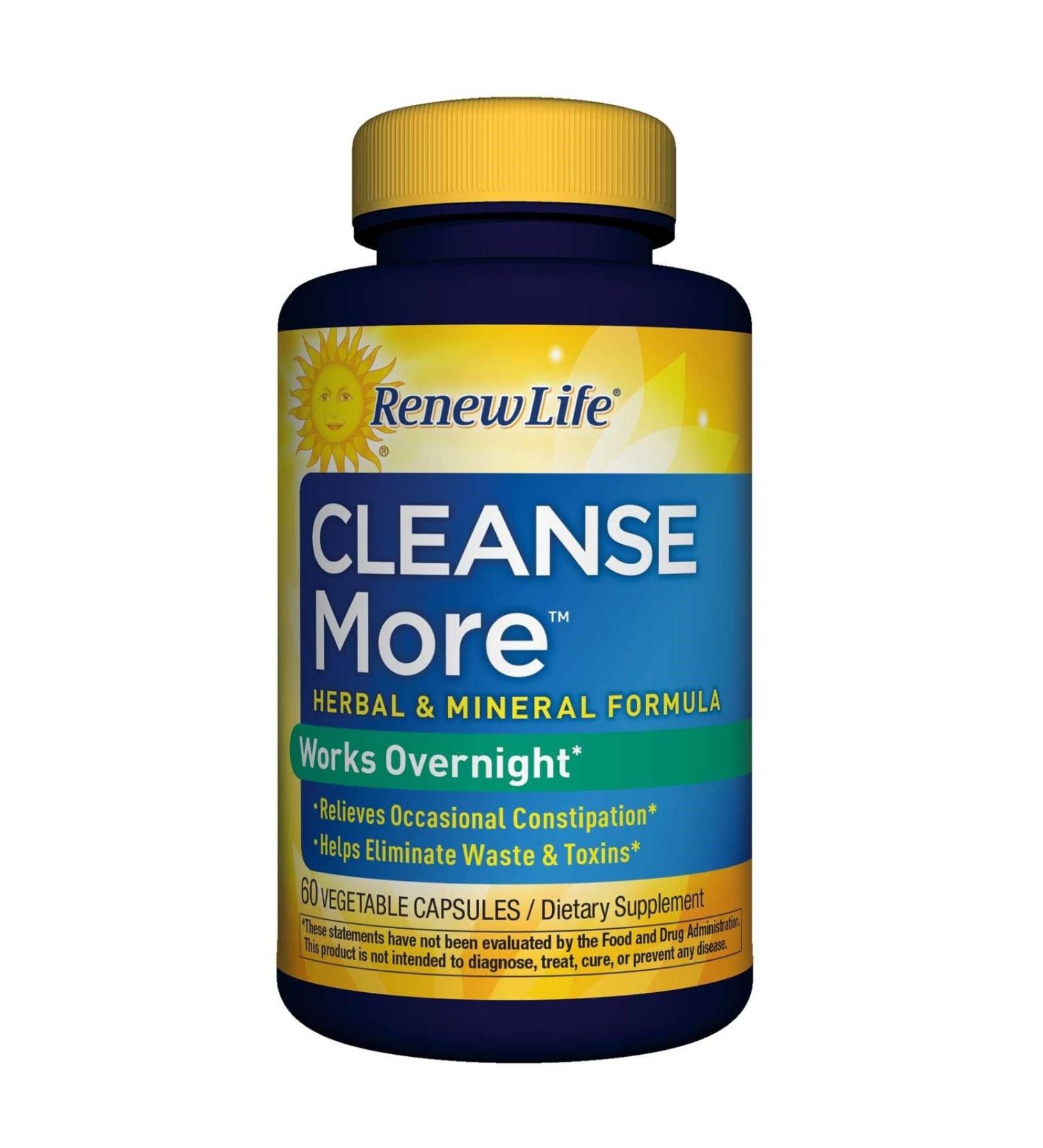 Renew Life - Cleanse More  60 capsules