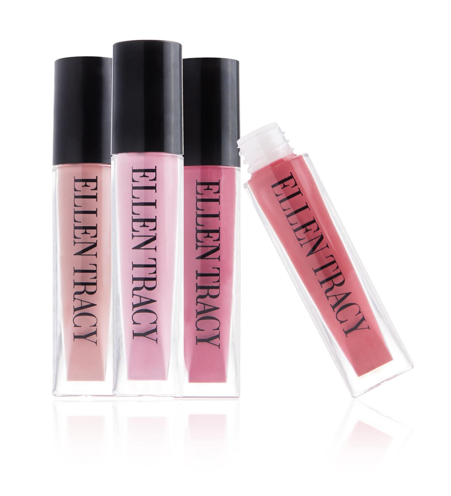 Enchante Matte Nude Liquid Lipstick Set - 4 Pack Rosy Nudes for Long Lasting Wear - Women and Girls Lip Color Set - Great Gift Idea - Buy Online on GoSupps.com
