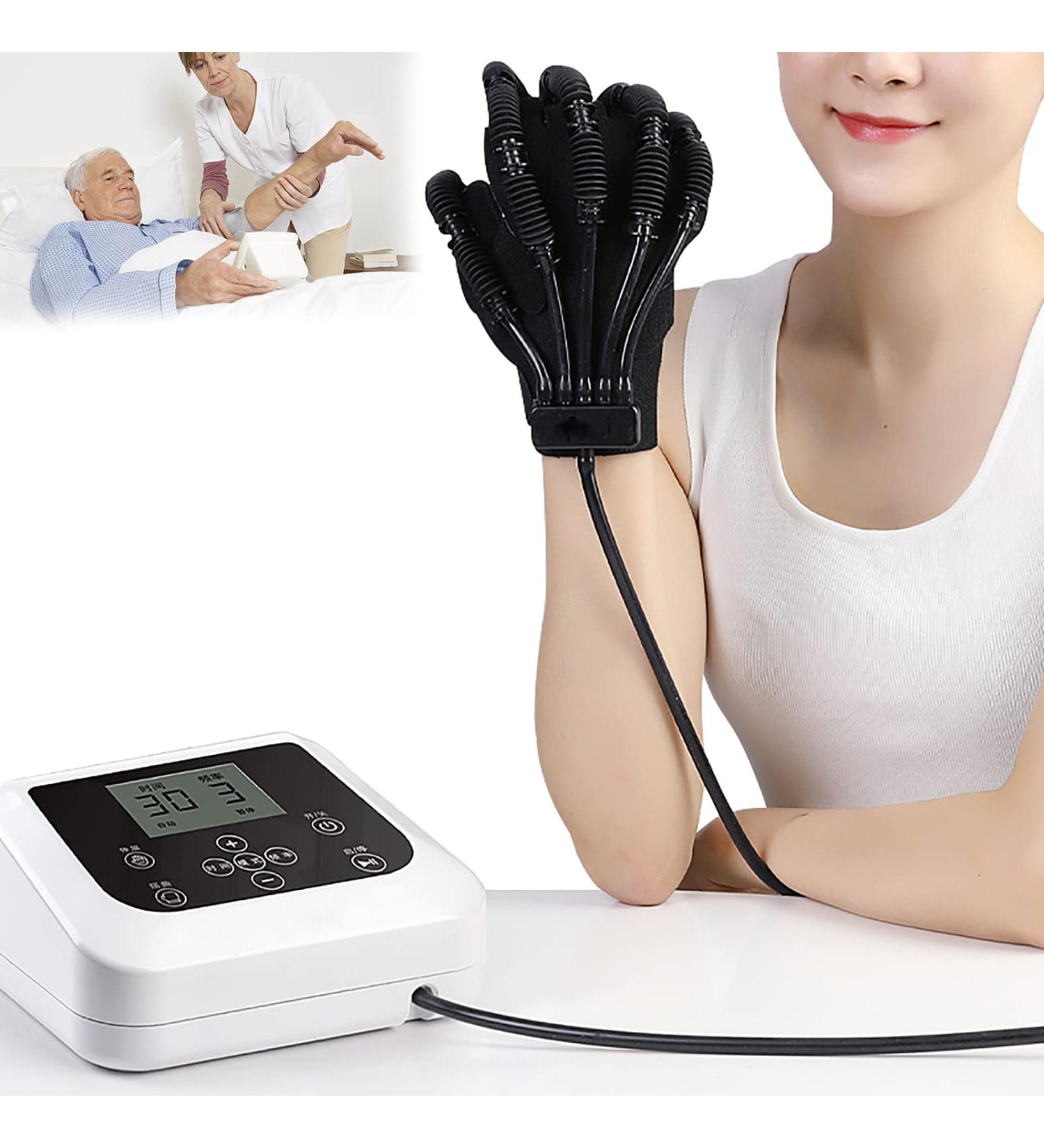 Exoskeleton Manual Training Rehabilitation Robot Gloves Soft Resting Hand Splint for Flexion Contracture Prevent Stiffness in Stroke Left Large - Buy Online on GoSupps.com