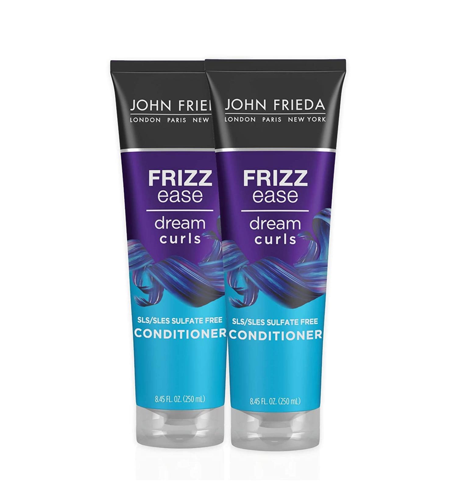 Frizz Ease Dream Curls Curly Hair Conditioner 8.45 Fl Oz (2 Pack) - SLS/SLES Sulfate-Free for Natural Curls - Buy Online on GoSupps.com