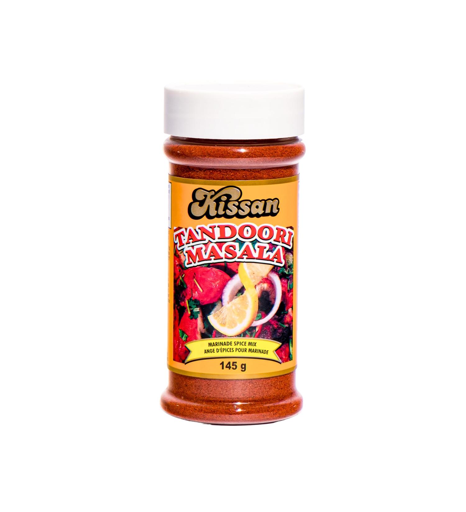 Kissan Tandoori Masala 145 g Quick & Easy Authentic Indian Spice Blend for Vegetarian & Non-Vegetarian Cooking - Buy Online on GoSupps.com