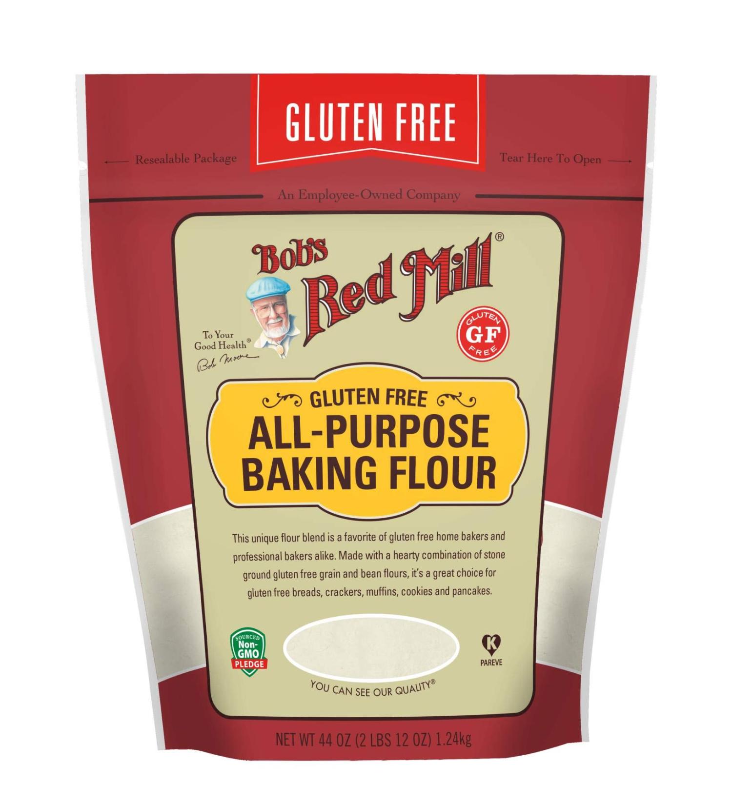 Bob's Red Mill Gluten Free All Purpose Baking Flour - 44 oz (1.24 kg) - Buy Online on GoSupps.com