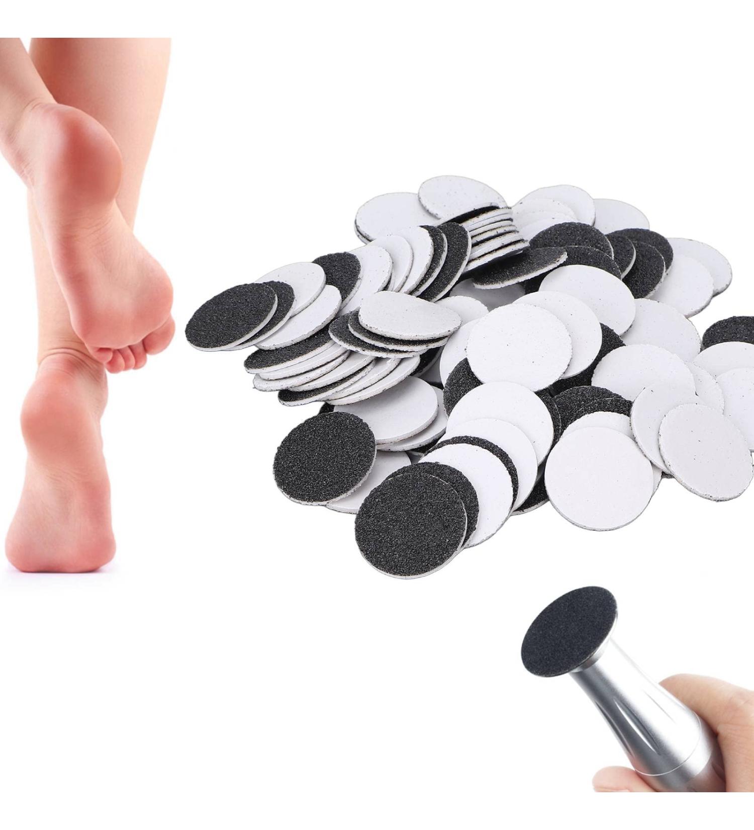 100 Pcs Foot File Grinding Paper - 180 Grit Self-Adhesive Replacement for Kallus Remover & Pedicure Accessories - Buy Online on GoSupps.com