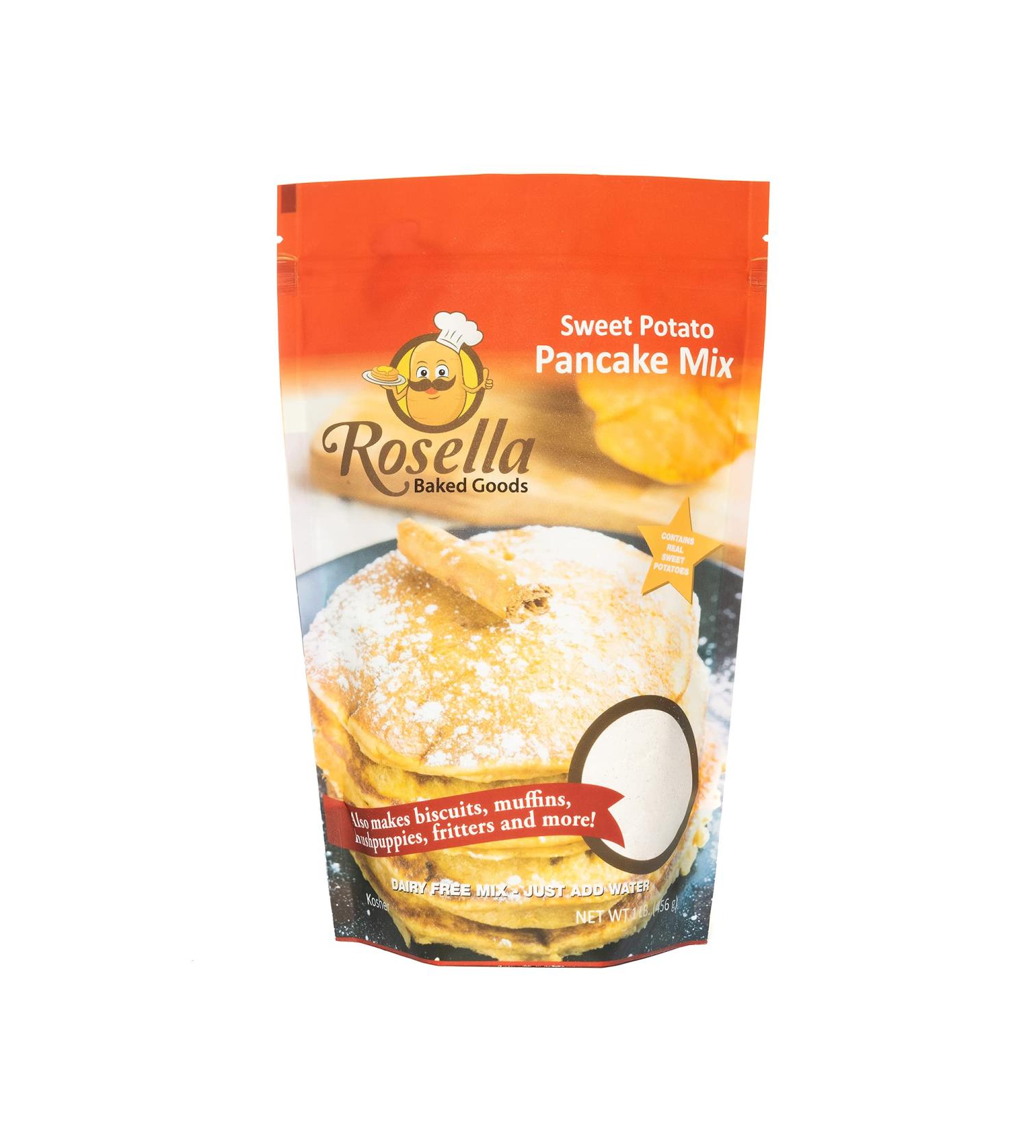 Gourmet Sweet Potato Pancake Mix by Rosella: Delicious and Easy-to-Make Breakfast Option - Buy Online on GoSupps.com