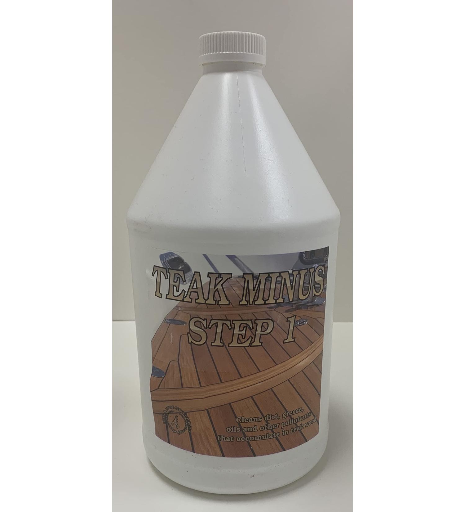 Buy Teak Minus Teak Wood Cleaner Gallon - Best International Shipping Garden & Patio Care - Buy Online on GoSupps.com
