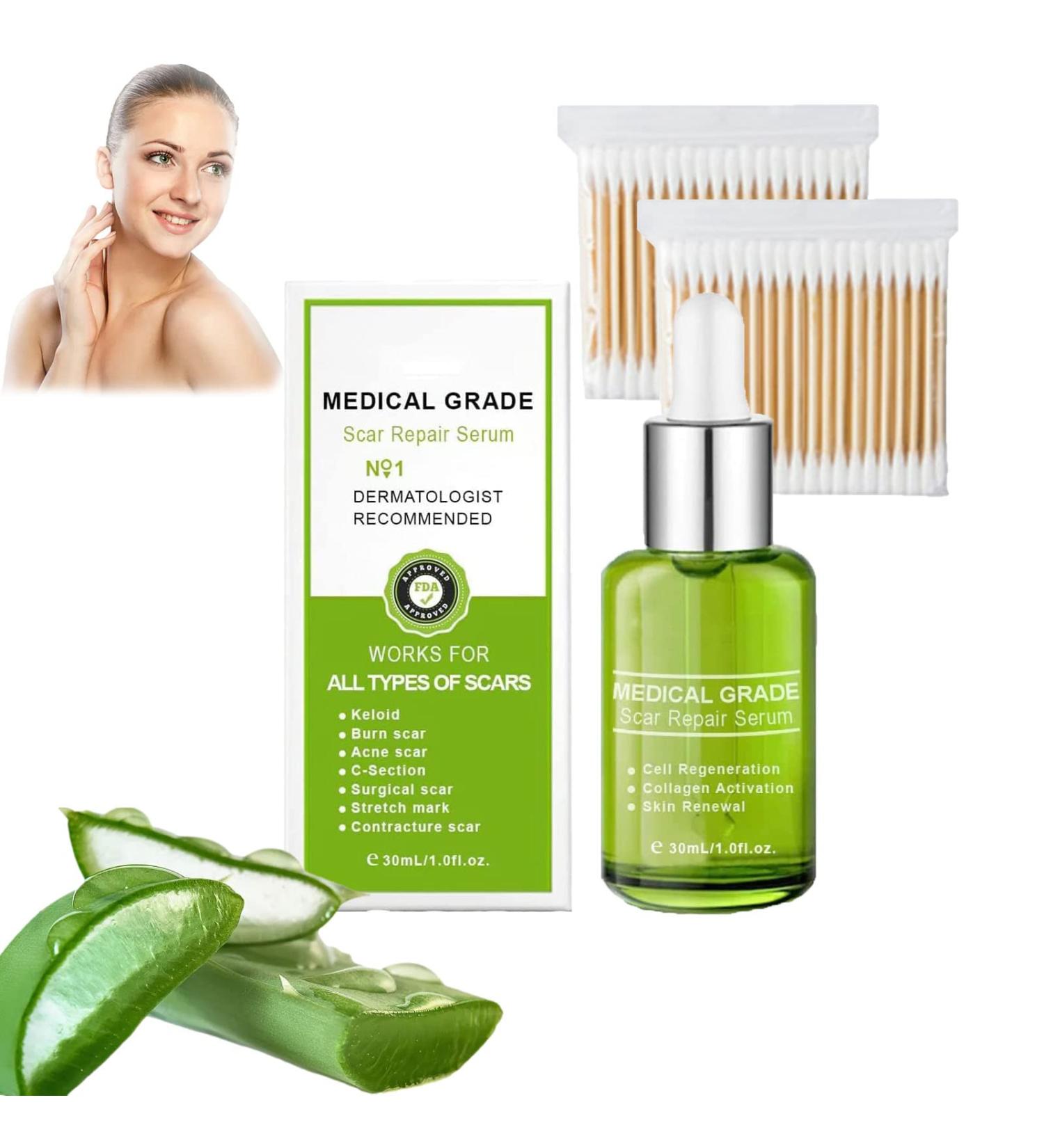 Goopgen Advanced Scar Repair Serum 30ML - Nature Scar Treatment - Scar Removal Serum for All Types of Scars (1PC) - Buy Online on GoSupps.com
