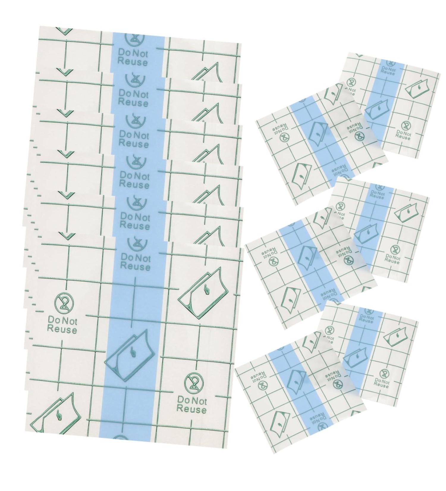 100 pi ces Palettes Maquillage Adh sives Usage Unique Palettes Cosm tiques Transparentes Autocollantes pour M lange de Couleurs Plaques Maquillage Professionnelles - Buy Online on GoSupps.com