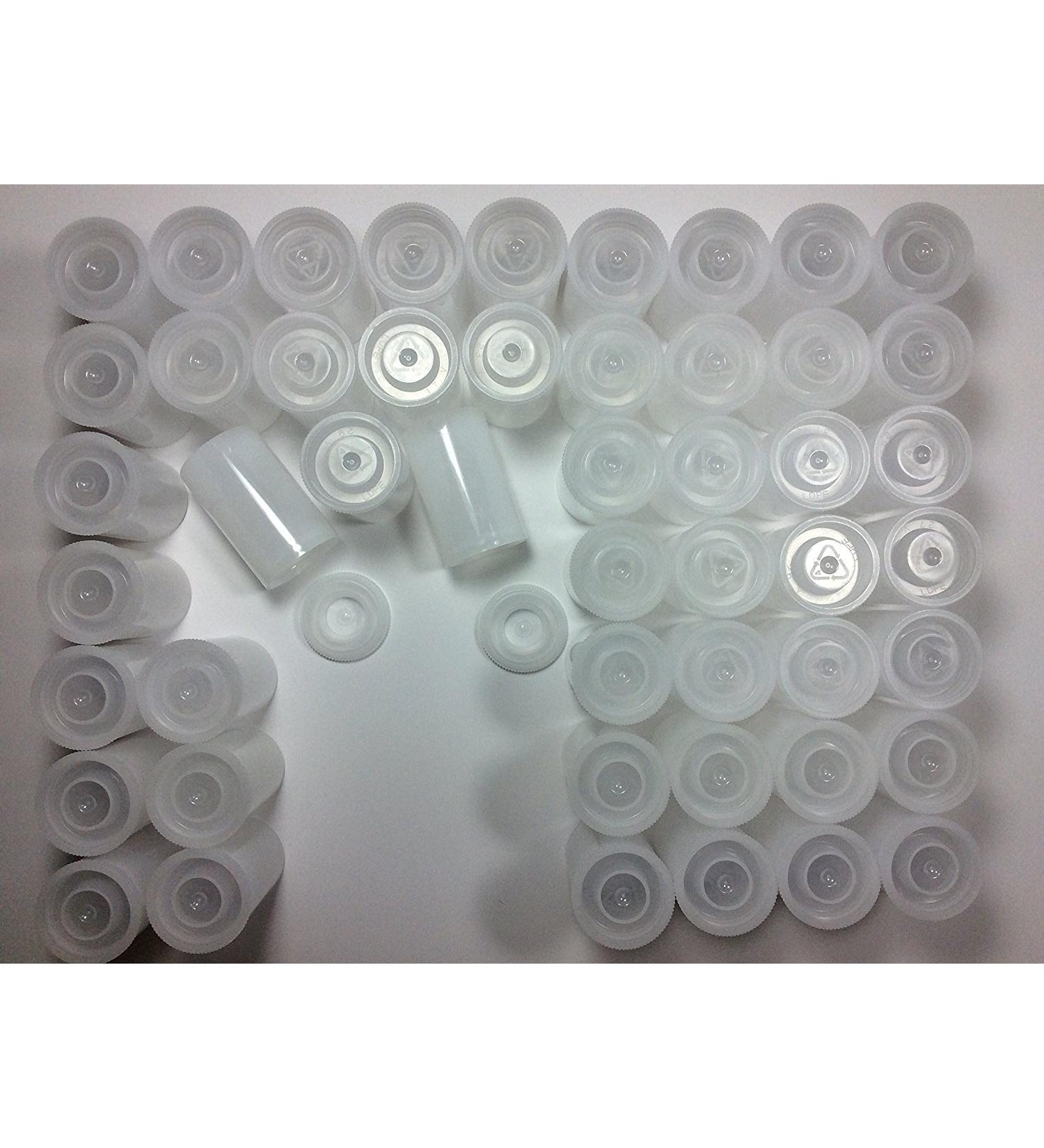Film Canisters: (Pack of 60) White.
