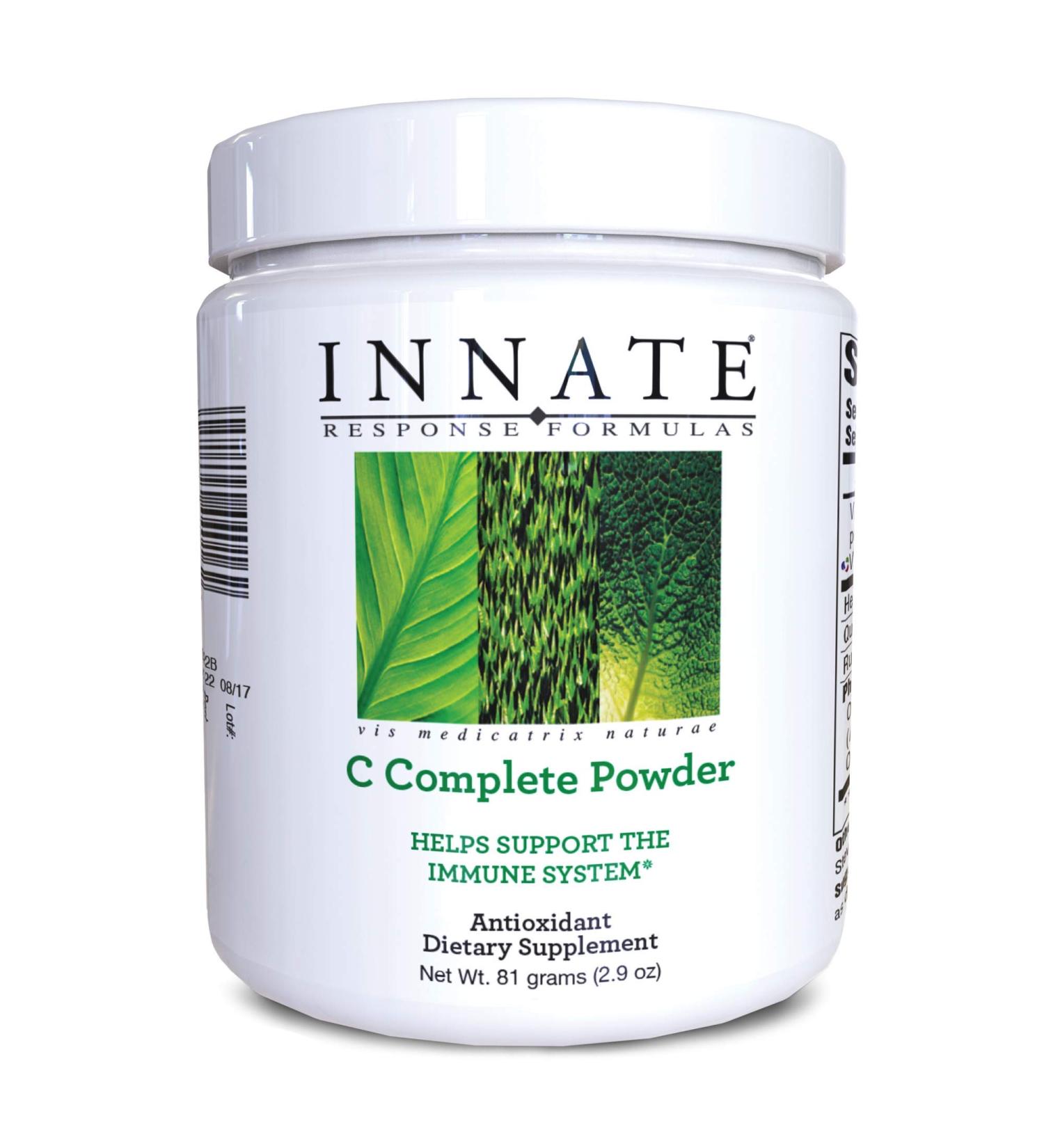 Innate Response C-Complete Powder 2.9 oz | Vitamin C Supplement for Immune Support - Buy Online on GoSupps.com