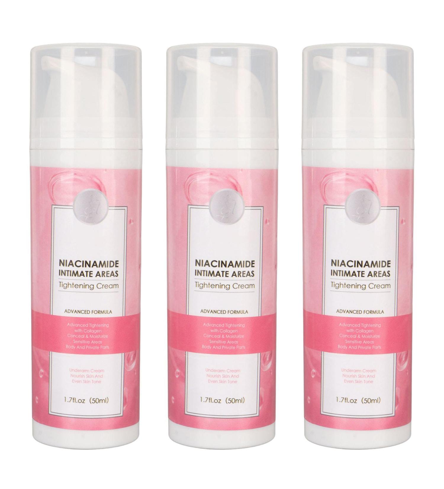 3Pcs 50ml Skin Lightening Cream Fading Dark Spots and Brightening Skin Body Bleaching Cream For Intimate Area Underarm Knees Elbows - Buy Online on GoSupps.com