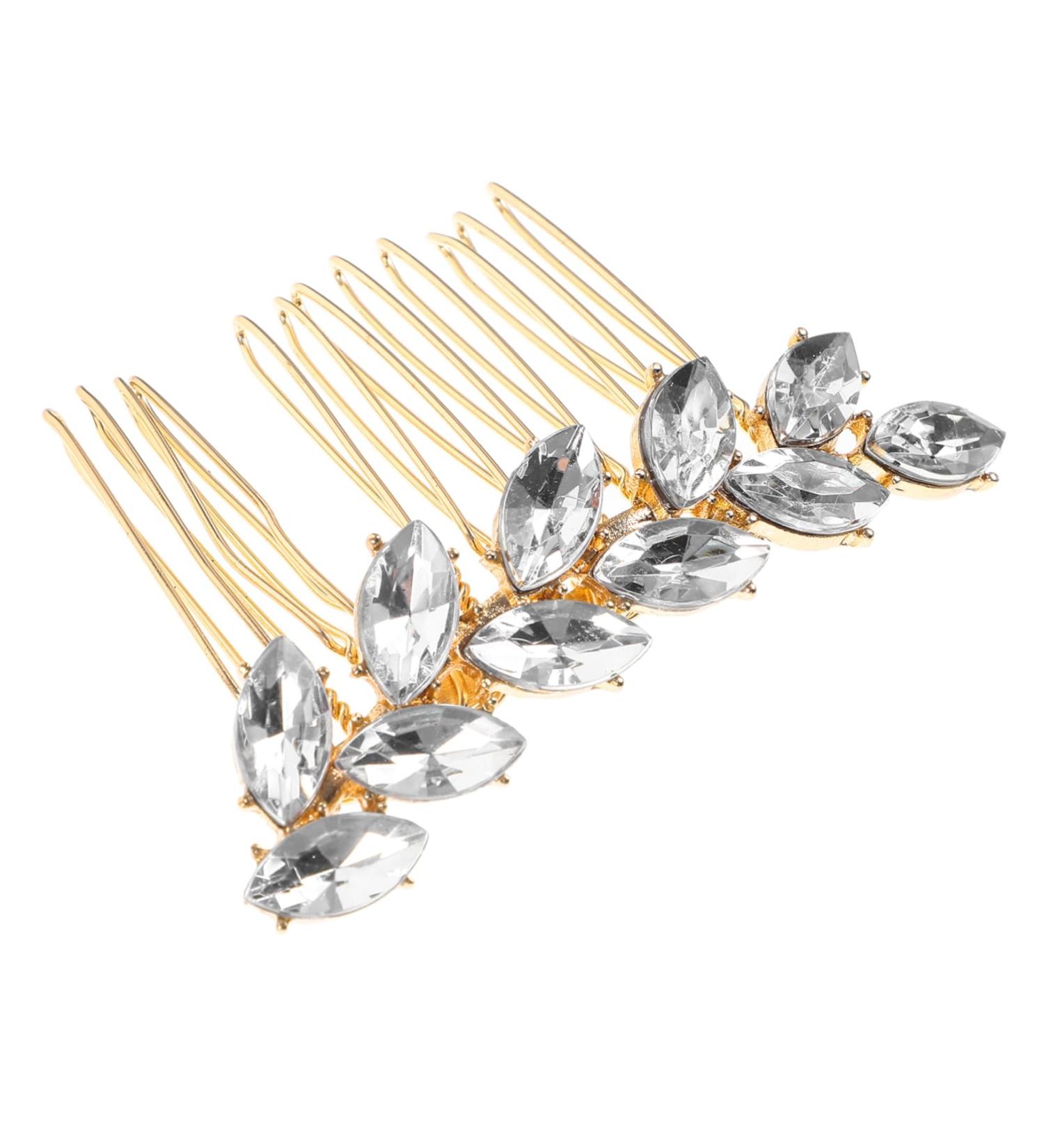 FOYTOKI Fashionable Diamond Hair Accessories Hair Combs for Women Decorative Hair Combs Hair Comb Clips Girl Headpiece Hair Accessories for Hair Comb for Thin Hair - Buy Online on GoSupps.com