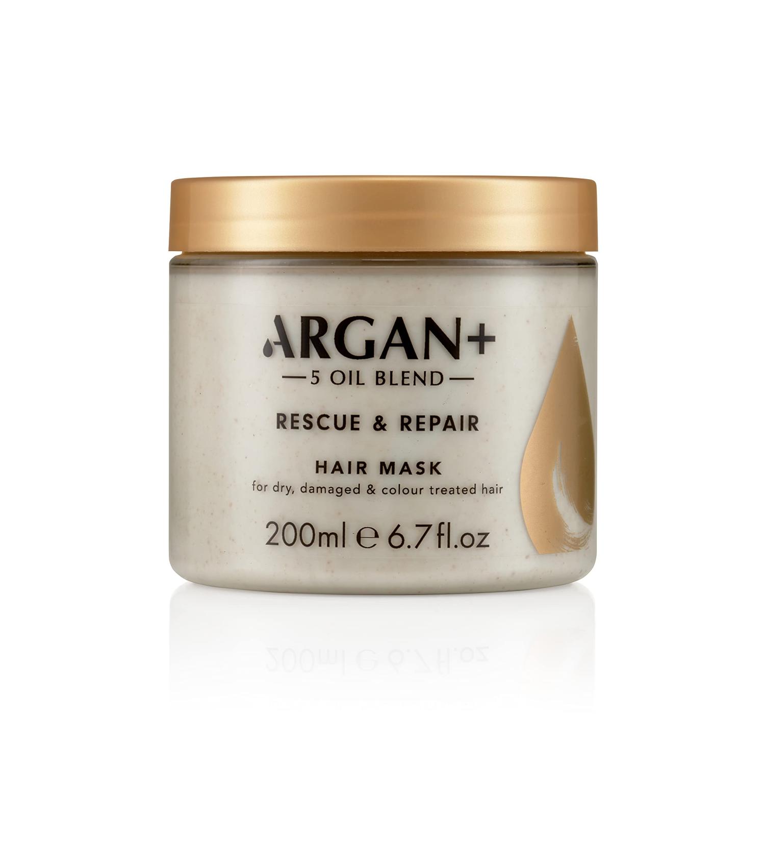 Argan+ Rescue and Repair Hair Mask 200ml | Nourishing & Hydrating Hair Treatment - Shop Internationally - Buy Online on GoSupps.com