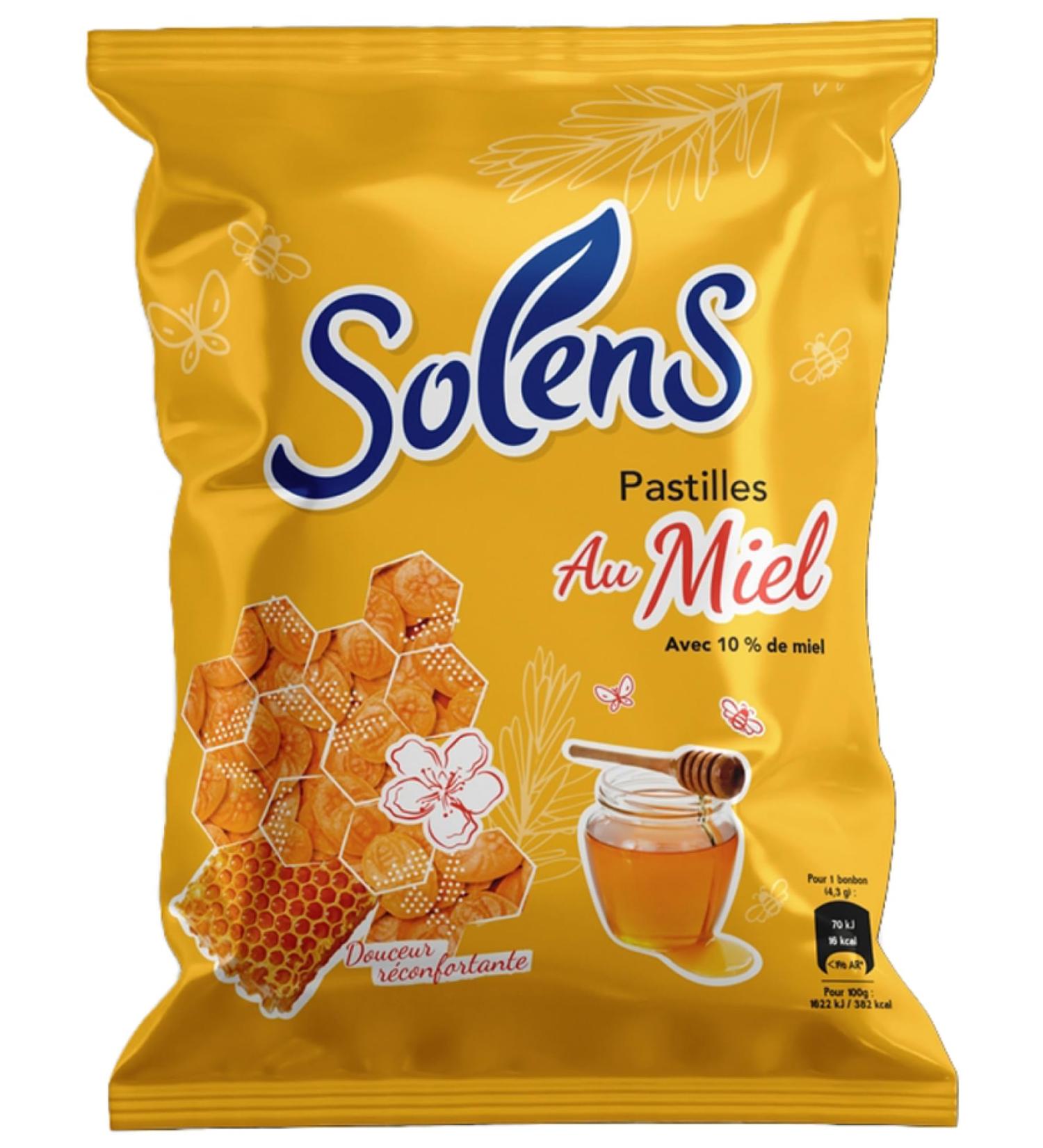Solens Pastilles au Miel 100 g