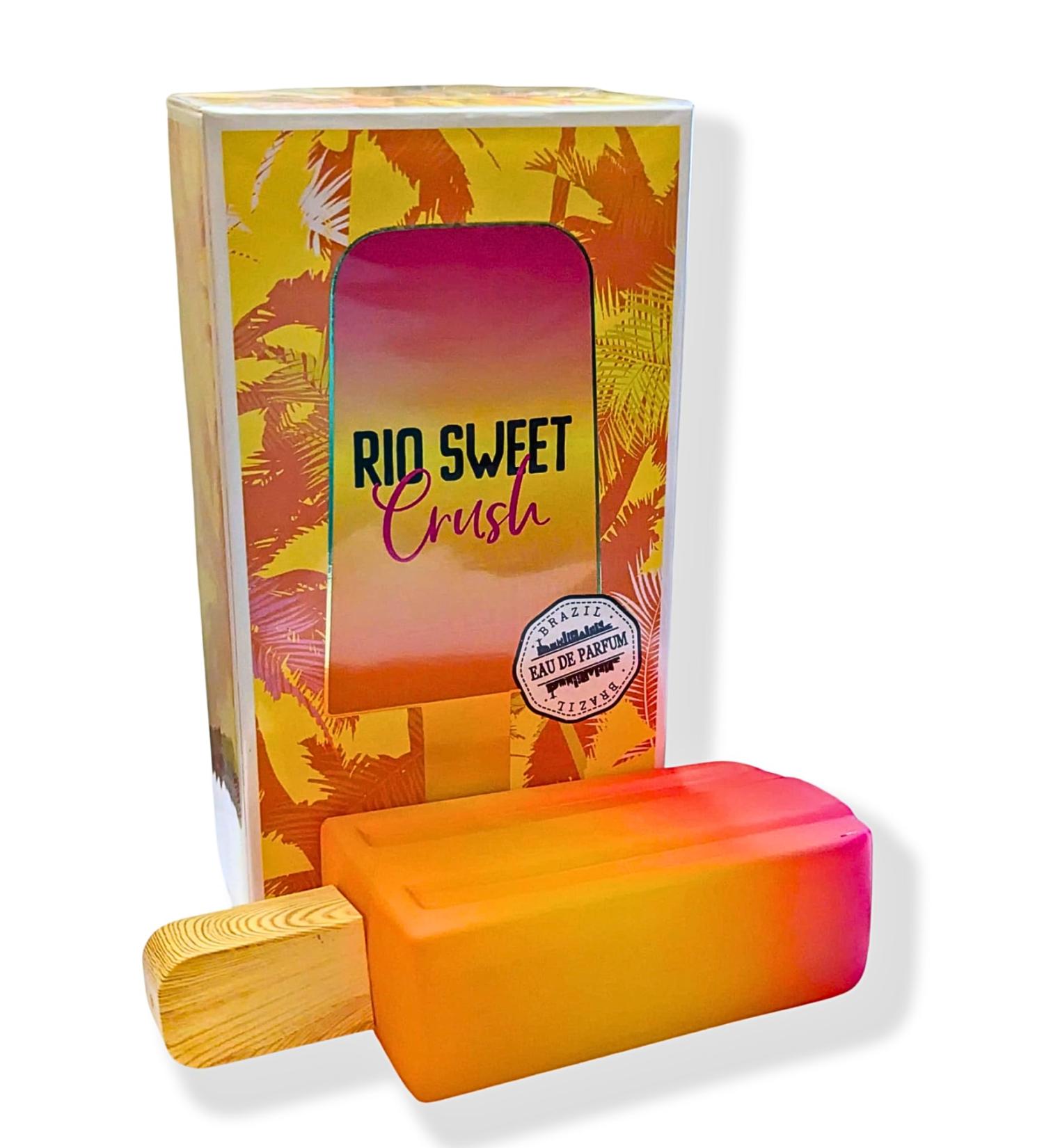 RIO SWEET CRUSH POUR FEMME BRAZIL EAU DE PARFUM 3.4 Fl. Oz. Sunny seductive sweet and warm scent - Buy Online on GoSupps.com