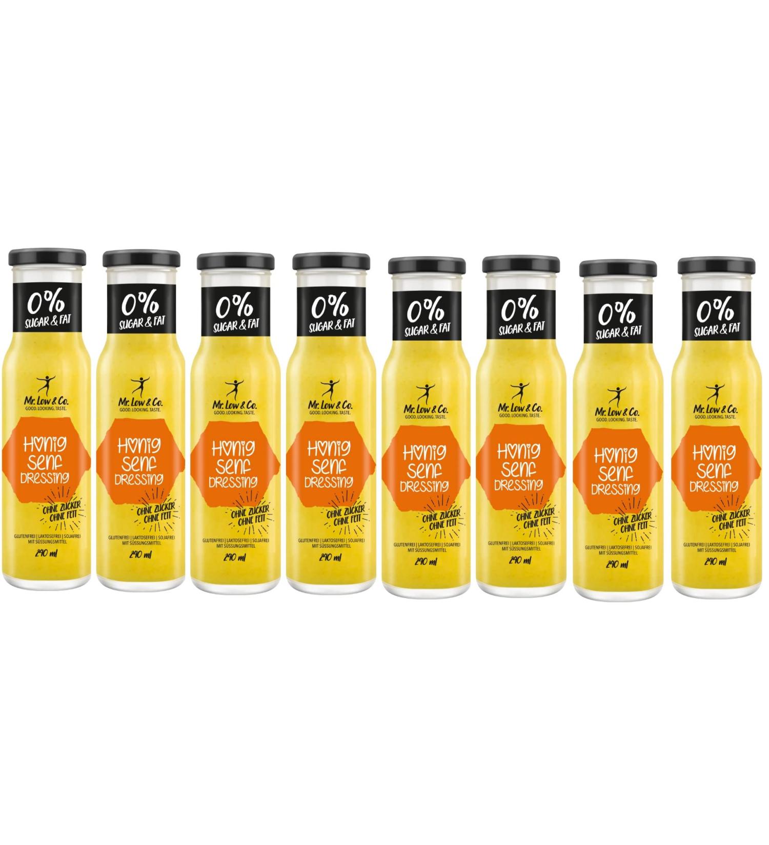 Mr.Low & Co. Honey Mustard Dressing 8 x 240ml