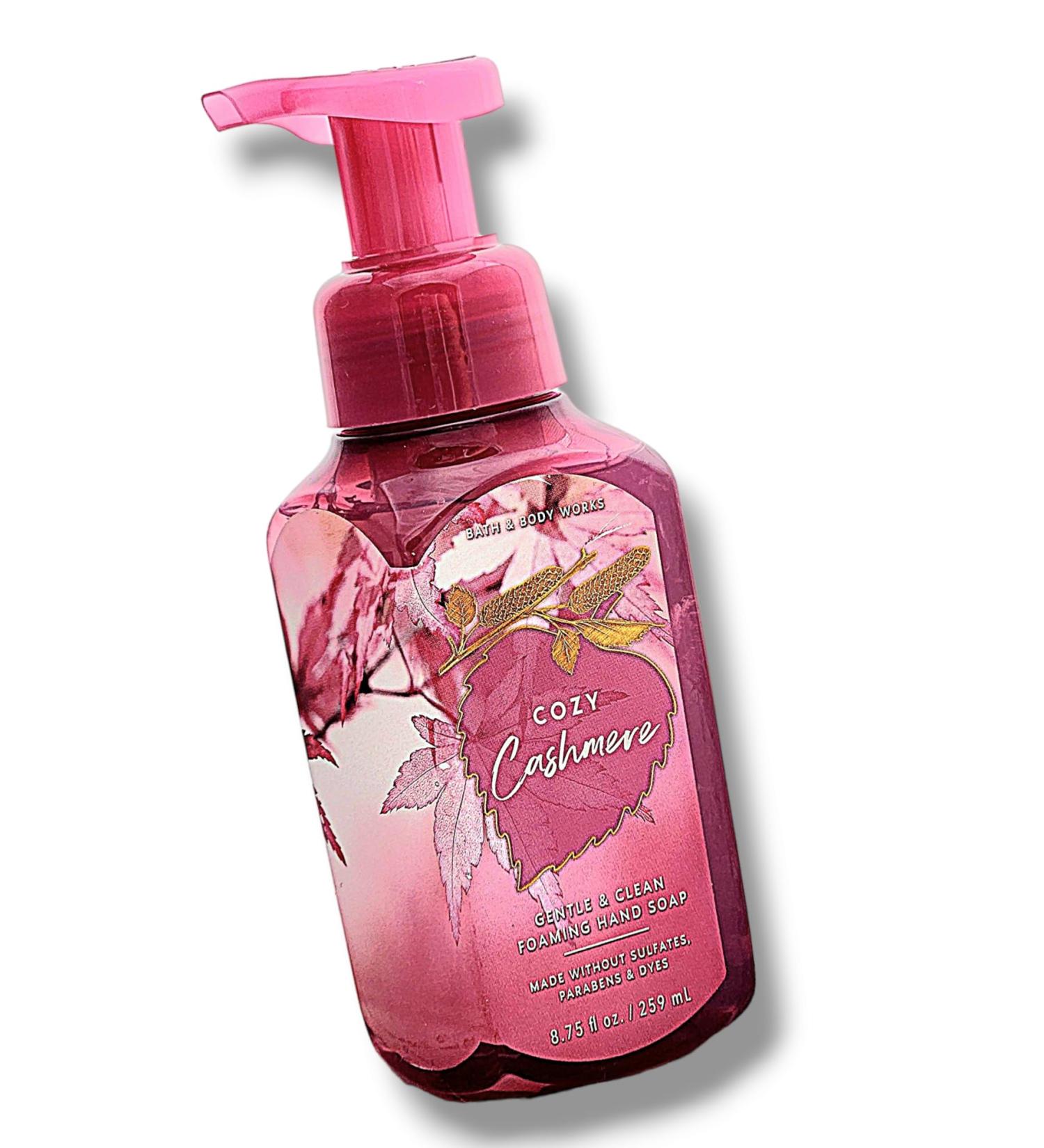 Ba h a d Body Works Gentle Foaming Hand Soap 8.75 Fl Oz (Packaging may vary) (Cozy Cashmere)