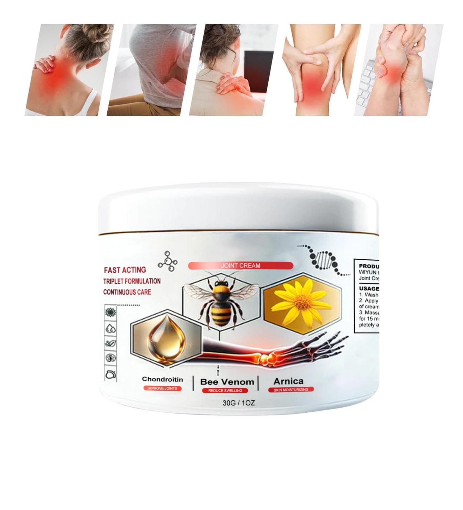 Todahof Bienengiftsalbe - Bee Venom Cream for Pain Relief & Arthrosis | International Shipping - Buy Online on GoSupps.com