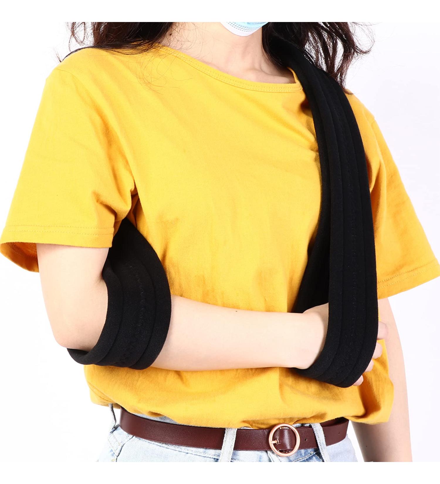 Adjustable Arm Sling for Shoulder Injury | Breathable Forearm Support for Fracture Recovery | Universal Left & Right Arm Use - Buy Online on GoSupps.com