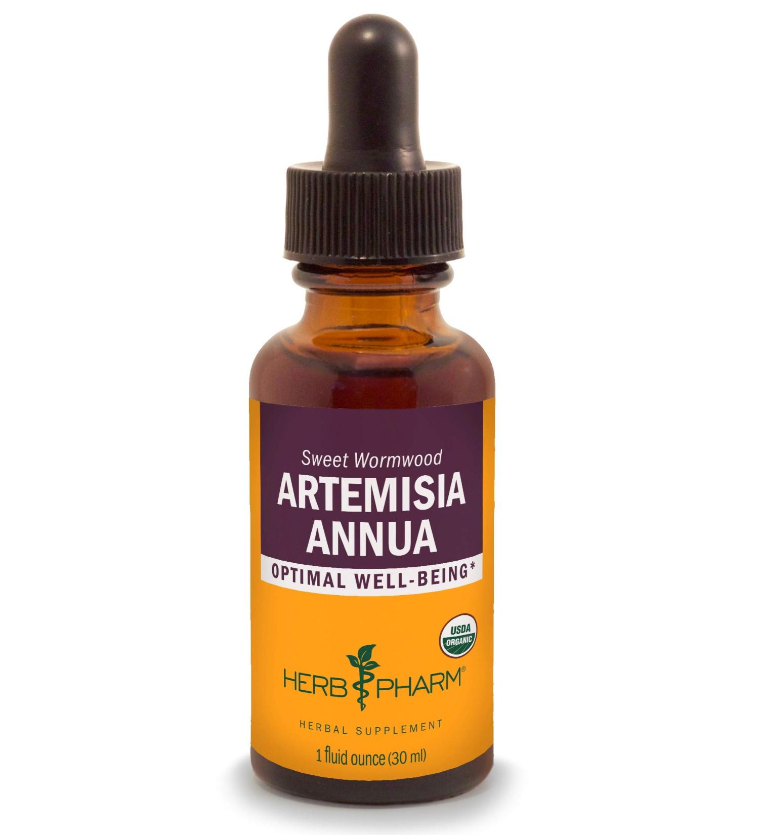 Herb Pharm Artemisia Annua Extract 1 fl oz - Herbal Supplement for Wellness - Buy Online on GoSupps.com