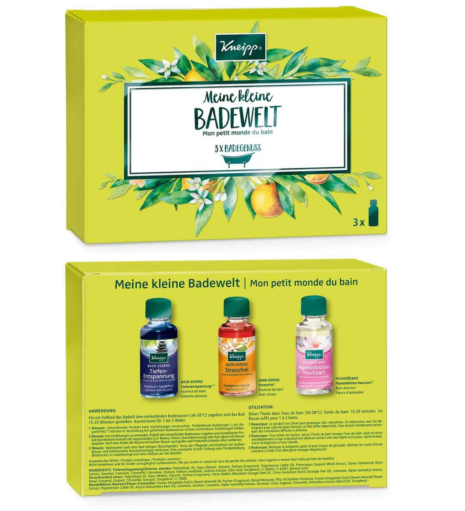 Kneipp Baden Gift Pack - My Little Bath World 3 x 20 ml 60.00 ml (Pack of 1) - Buy Online on GoSupps.com