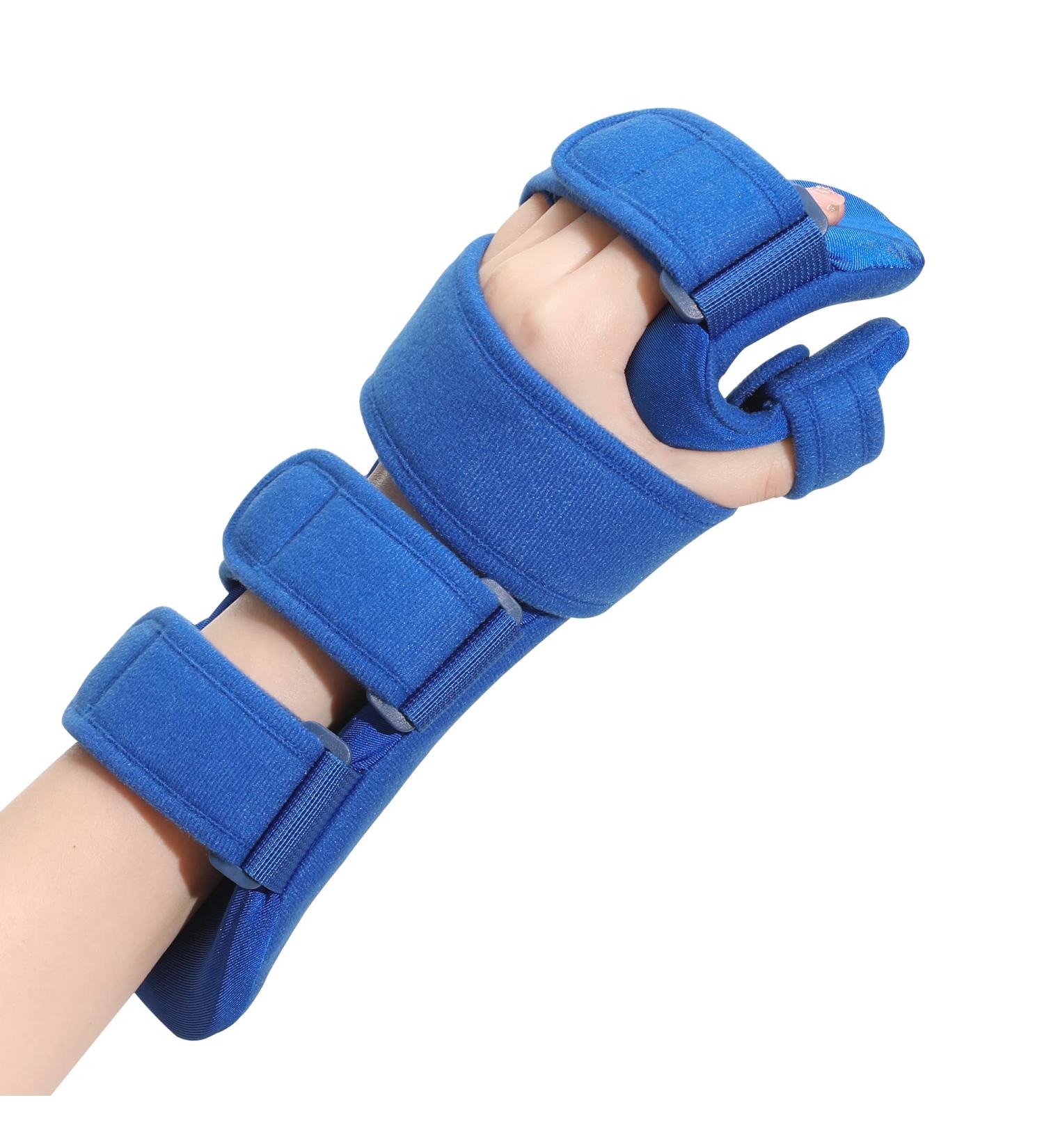 Resting Hand Splint for Stroke Recovery | Finger Support Brace for Carpal Tunnel Arthritis & Tendinitis Left Hand - Buy Online on GoSupps.com