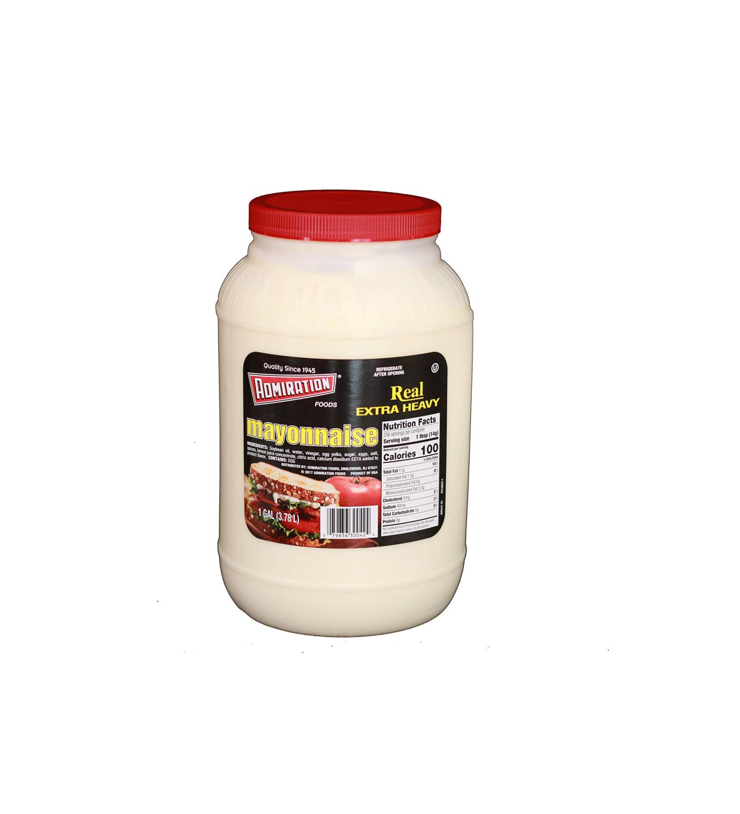 Admiration Extra Heavy Mayonnaise 128oz - Gallon | Buy Online at [Your Company Name] - Buy Online on GoSupps.com