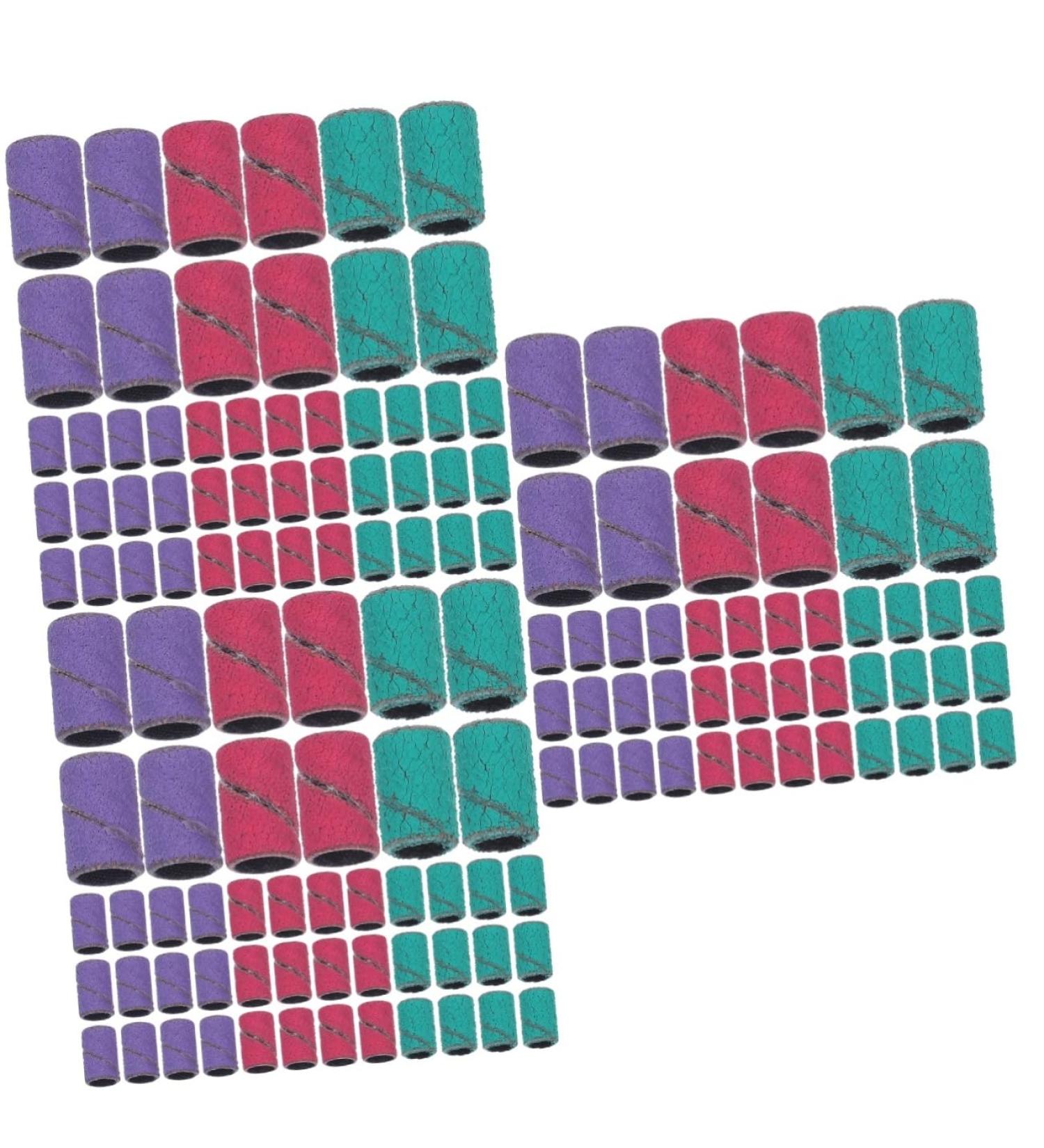 Beavorty 9 boxes grinding head drill gel polish remover nail drill nail beauty accessories drill sanding bands Abrasive belt nail tape sandpaper roll toe nail polisher set supplies - Buy Online on GoSupps.com