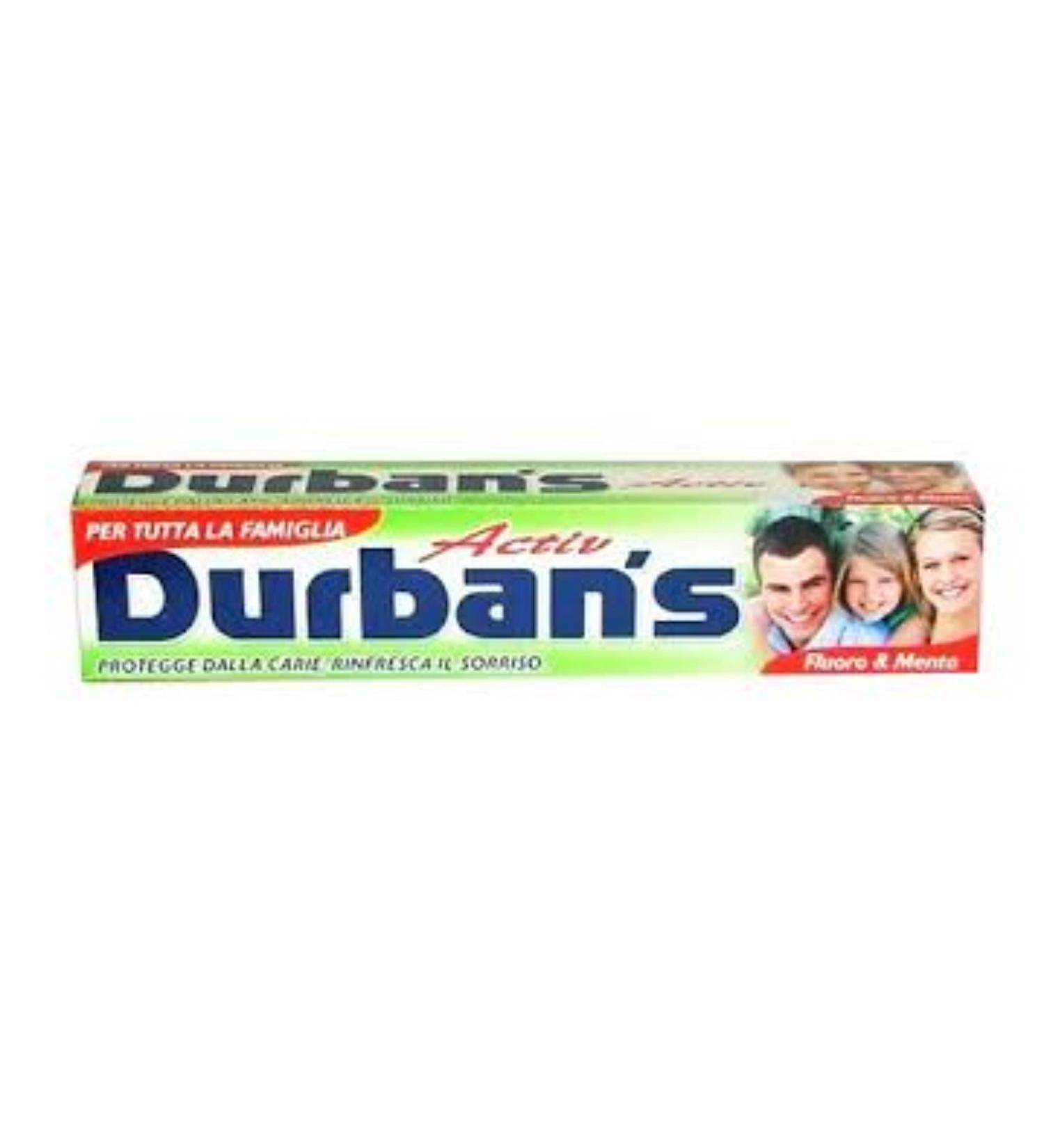 Durban's:"activ" Toothpaste * 2.5 Fluid Ounces (75ml) Tube