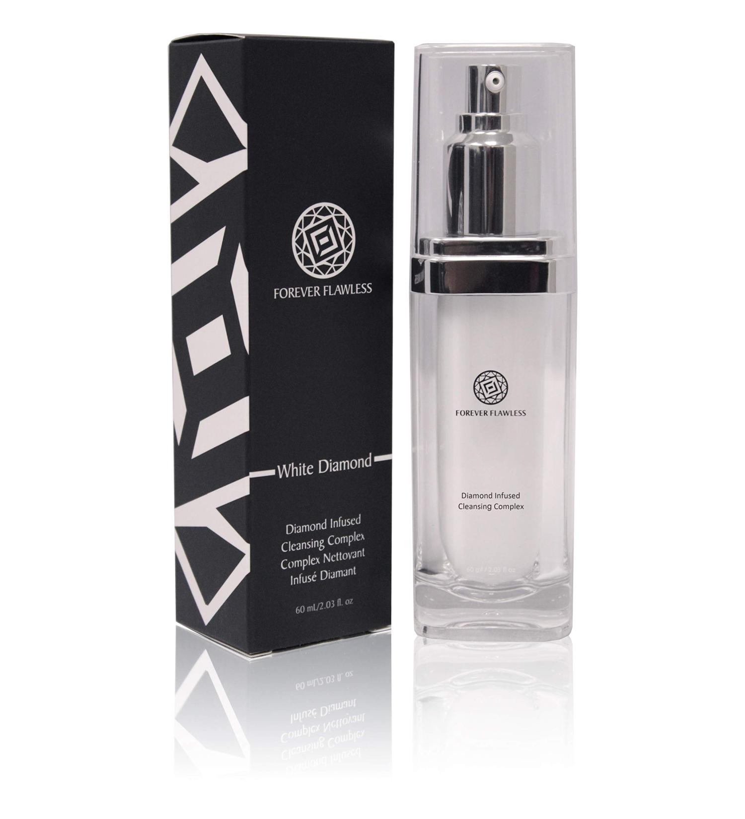 Forever Flawless Diamond Infused Facial Cleanser Anti-Aging Hydrating Face Wash with Vitamins A & E and Antioxidants Gentle Daily Cleanser for All Skin Types Men & Women (2.03 fl oz) - Buy Online on GoSupps.com