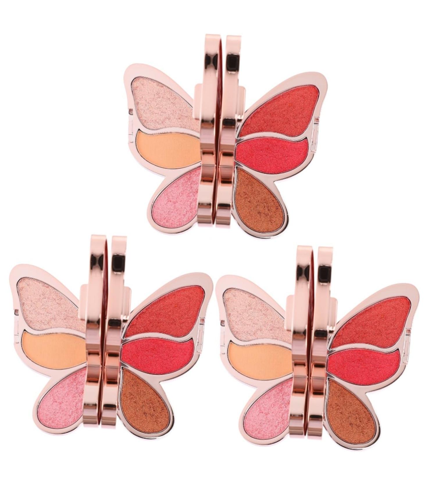 Didiseaon 3 Pcs Eyeshadow Palette Makeup Eye Shadow Portable Eyeshadow Plate Blush Abs Cosmetic Woman Lighter - Buy Online on GoSupps.com
