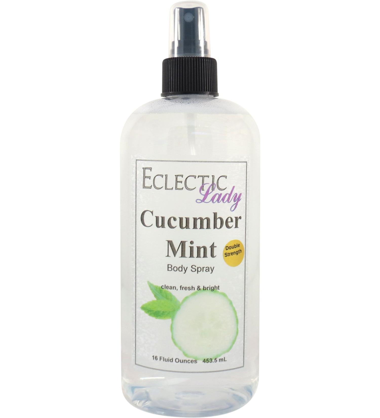 Cucumber Mint Body Spray (Double Strength) 16 ounces Body Mist for Women with Clean Light & Gentle Fragrance Long Lasting Perfume with Comforting Scent for Men & Women Cologne with Soft Subtle 16 Fluid Ounces (Double Strength) - Buy Online on GoSupps.com