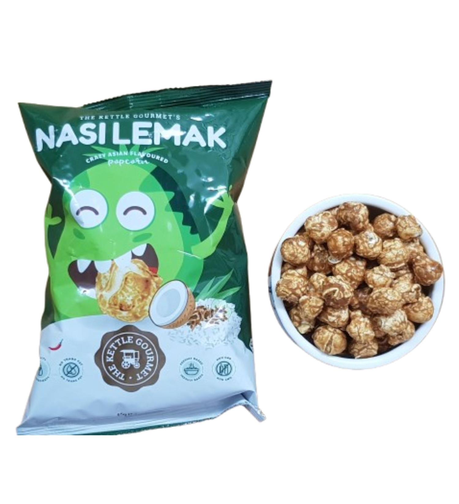 The Kettle Gourmet Nasi Lemak Popcorn Halal 65g each