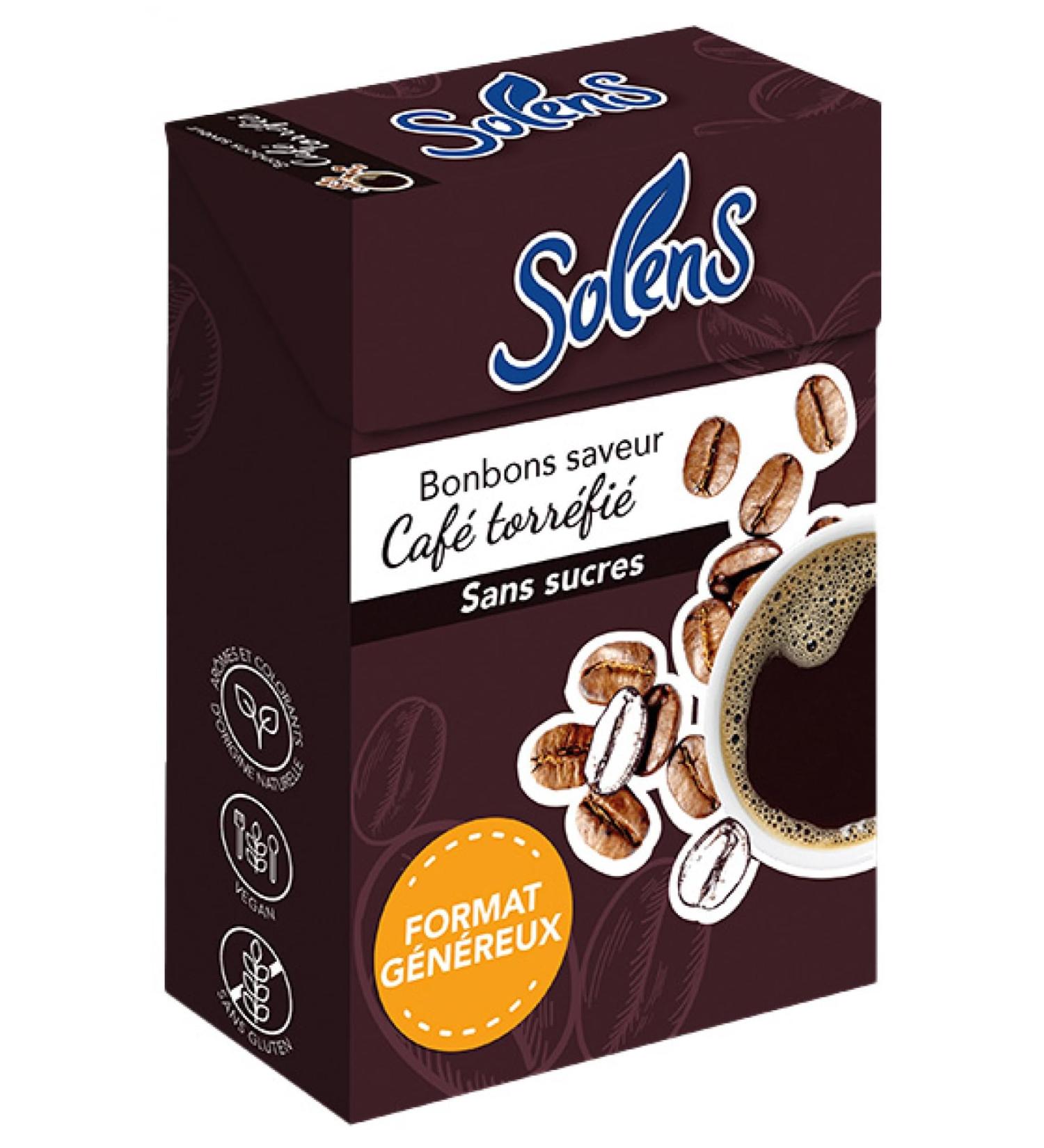 Solens Bonbons Sans Sucres Saveur Caf Torr fi 66 g