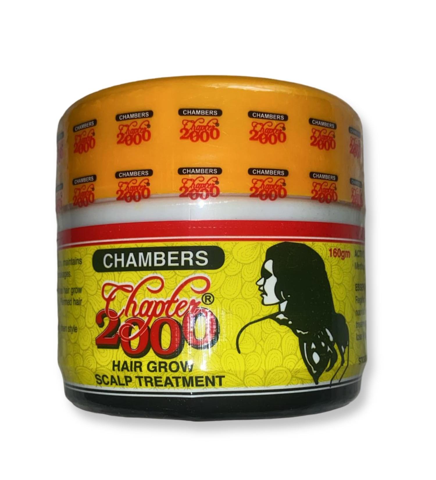 Chamber's Chapter 2000 Super Hair grow Scalp Treatment (160g Small) Dark Brown