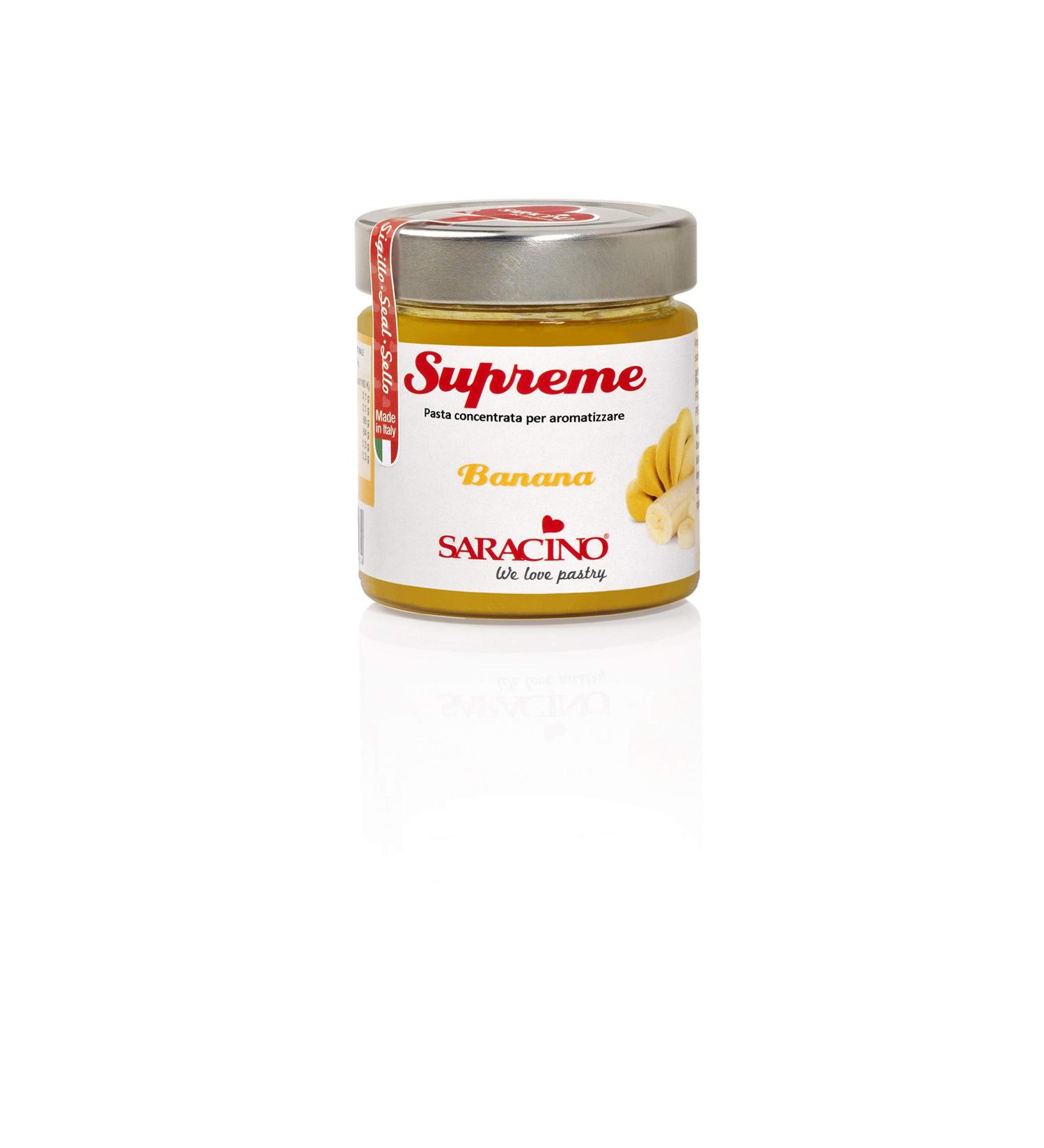 Saracino Supreme Banana Concentrated Food Paste for Flavoring - 200g