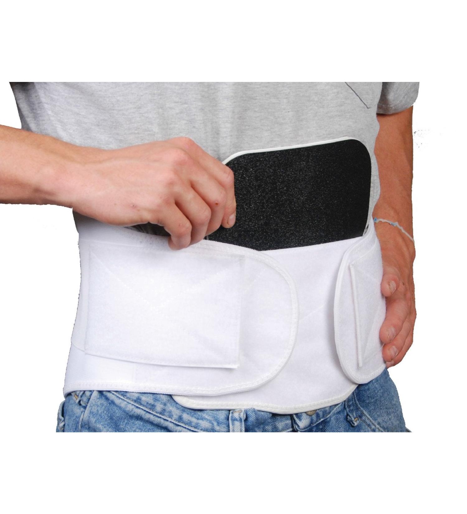 Lumbo Protech Back Support White Medium