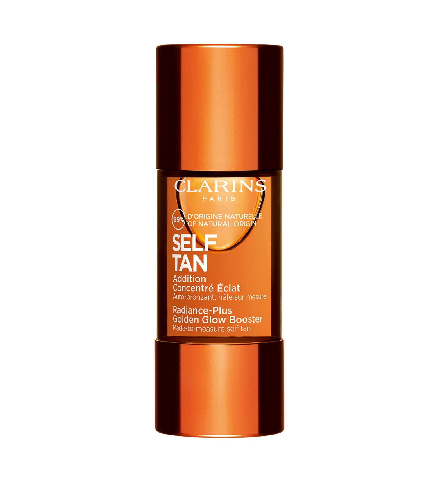 Clarins Self Tanning Face Booster | Natural Long-Lasting Streak-Free Tan | 0.5 Oz - Buy Online on GoSupps.com