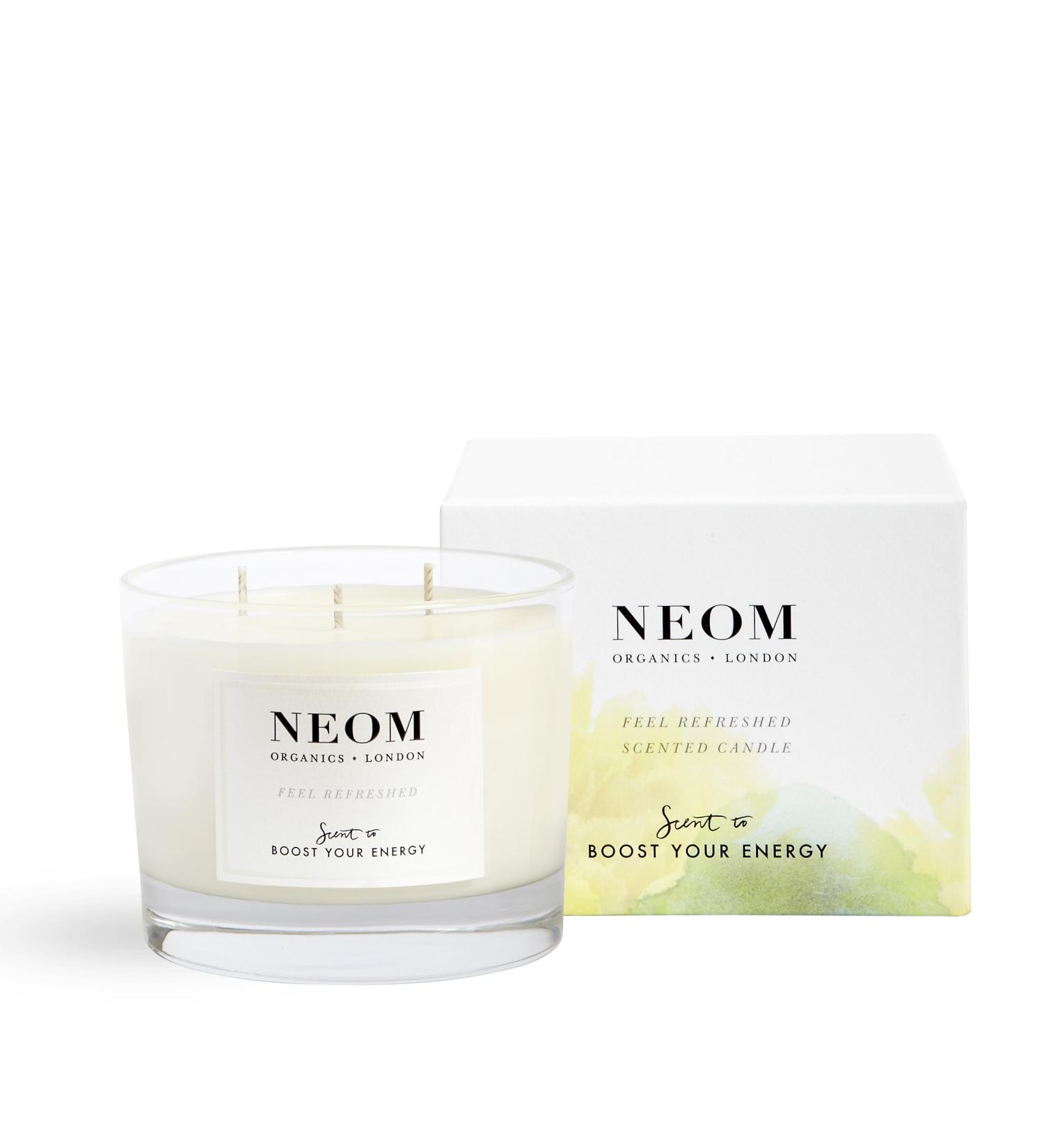 Neom Organics London 420g Scented Candle - Boost Your Energy | Pack of 1 - Buy Online on GoSupps.com