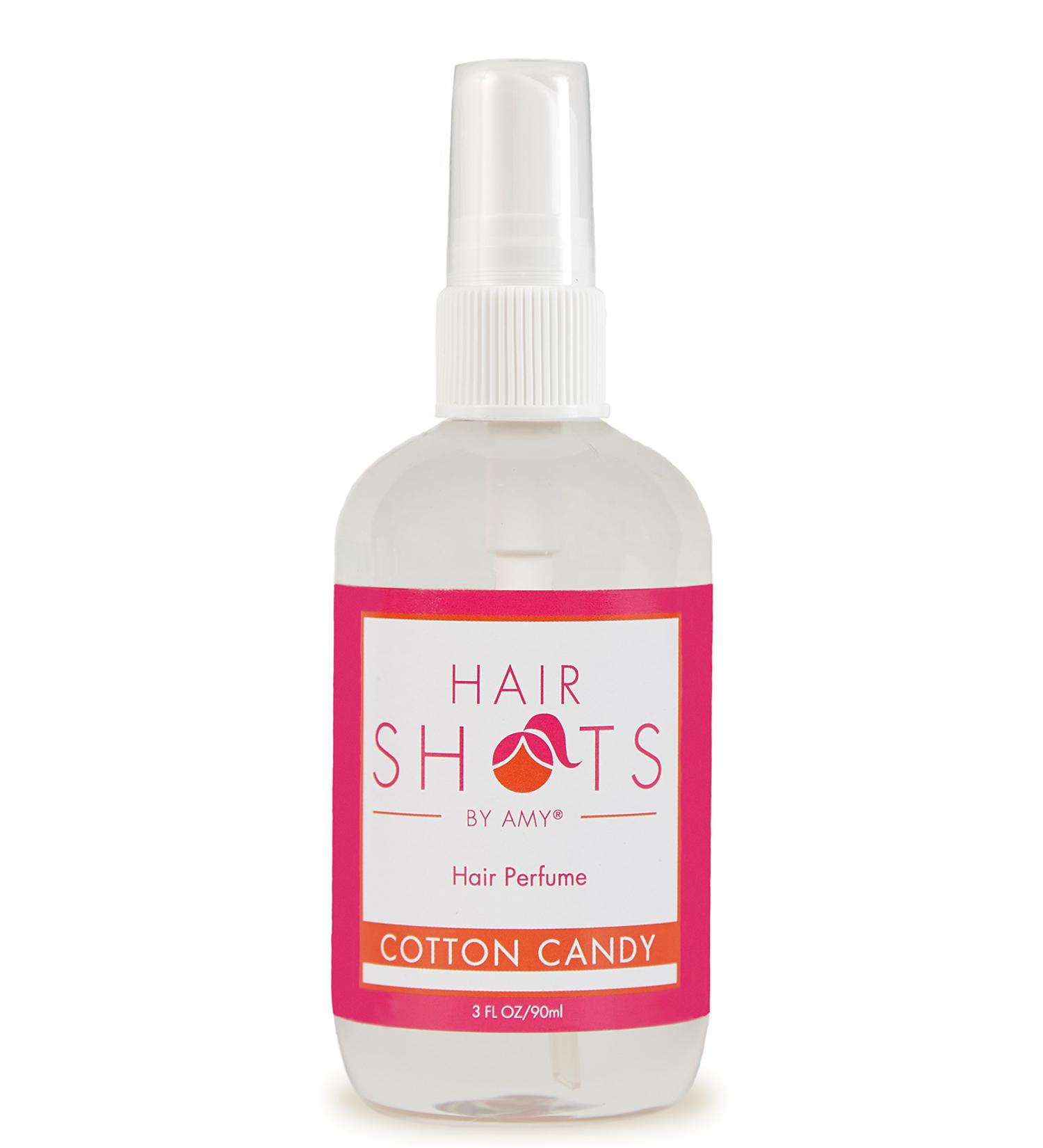 Hair Shots Cotton Candy Perfume Quality Heat Activated 3 oz Hair Fragrance
