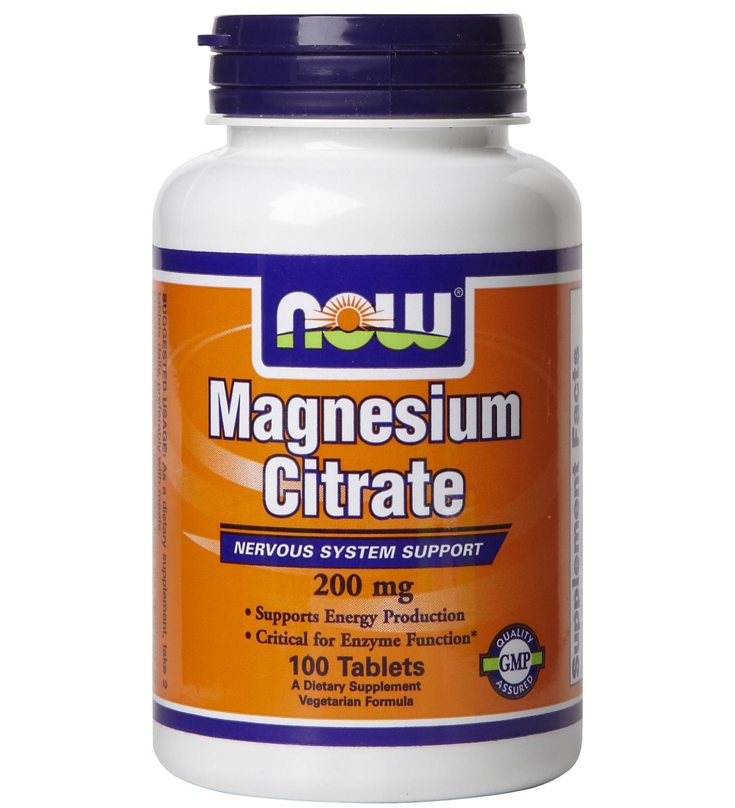 Magnesium Citrate (200mg) 100 tabs