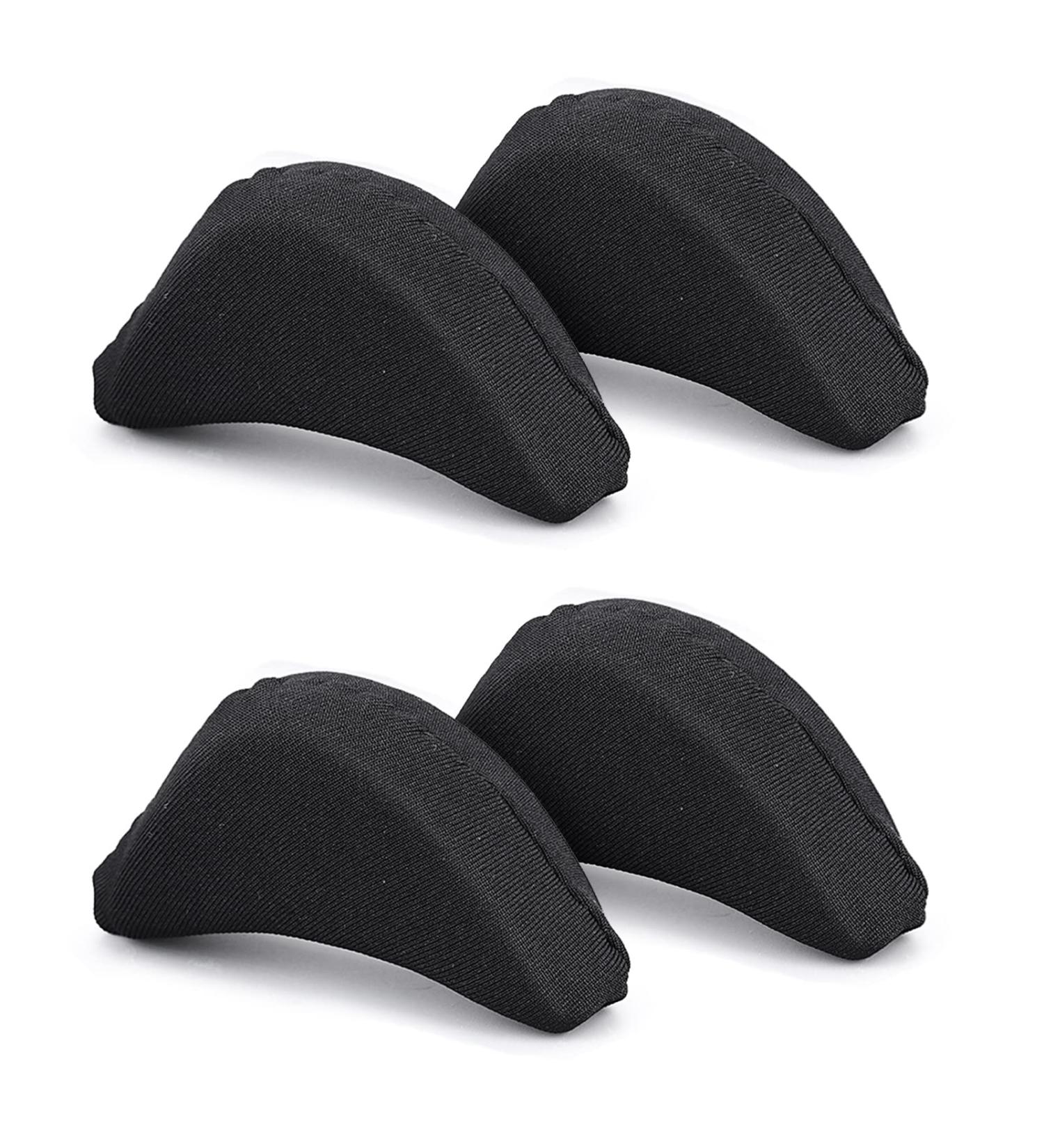 Sibba Toe Filler Inserts - Breathable Soft Big Toe Plug for High Heel Pain Relief - Unisex Shoe Filler (Black) - Buy Online on GoSupps.com