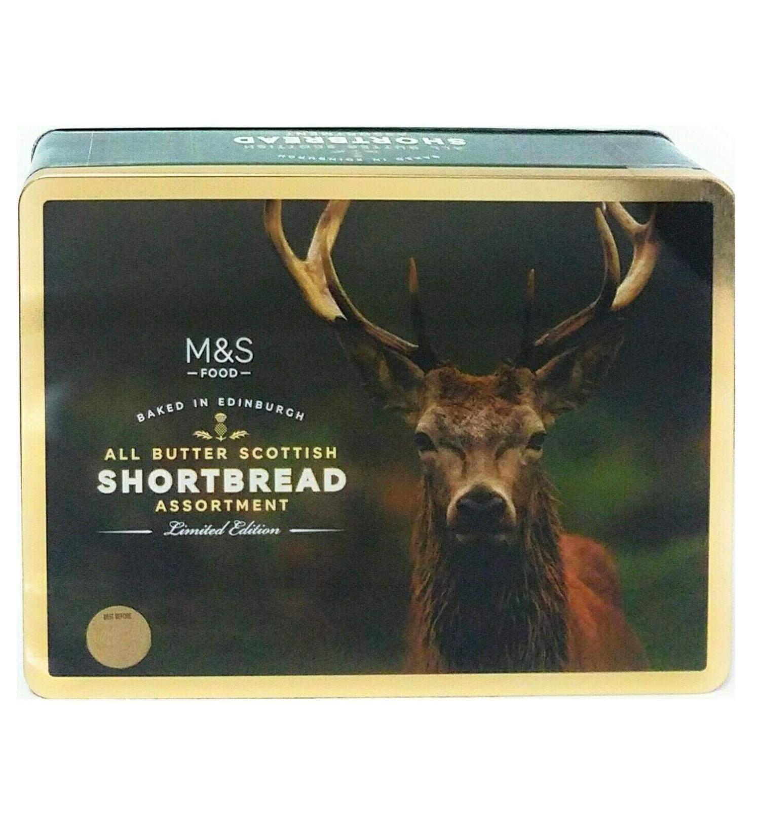 Marks and Spencer M&S Limited Edition All Butter Scottish Shortbread Assortment (designs may vary ) - Buy Online on GoSupps.com